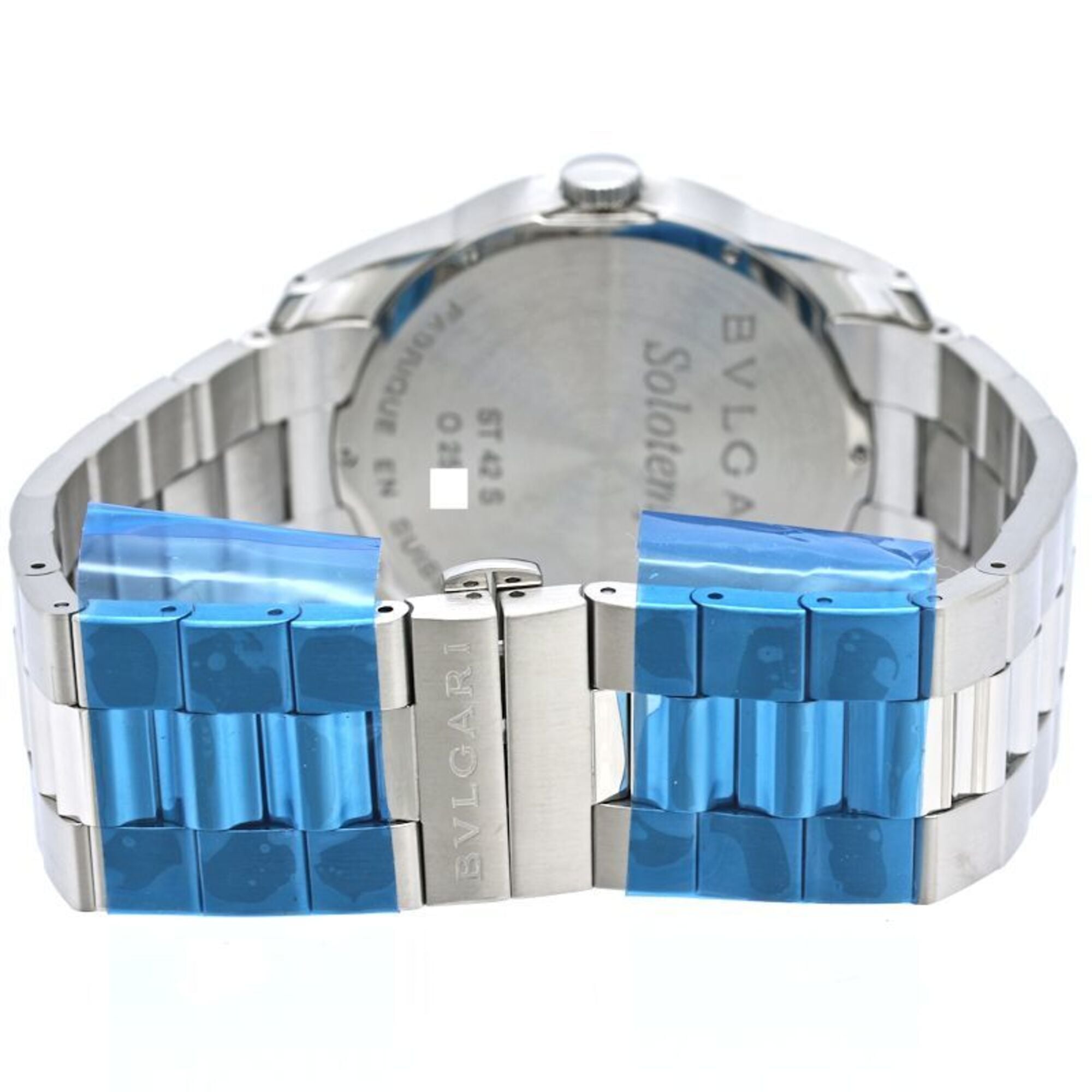 BVLGARI Solotempo ST42BSS ST42S Stainless Steel 40542