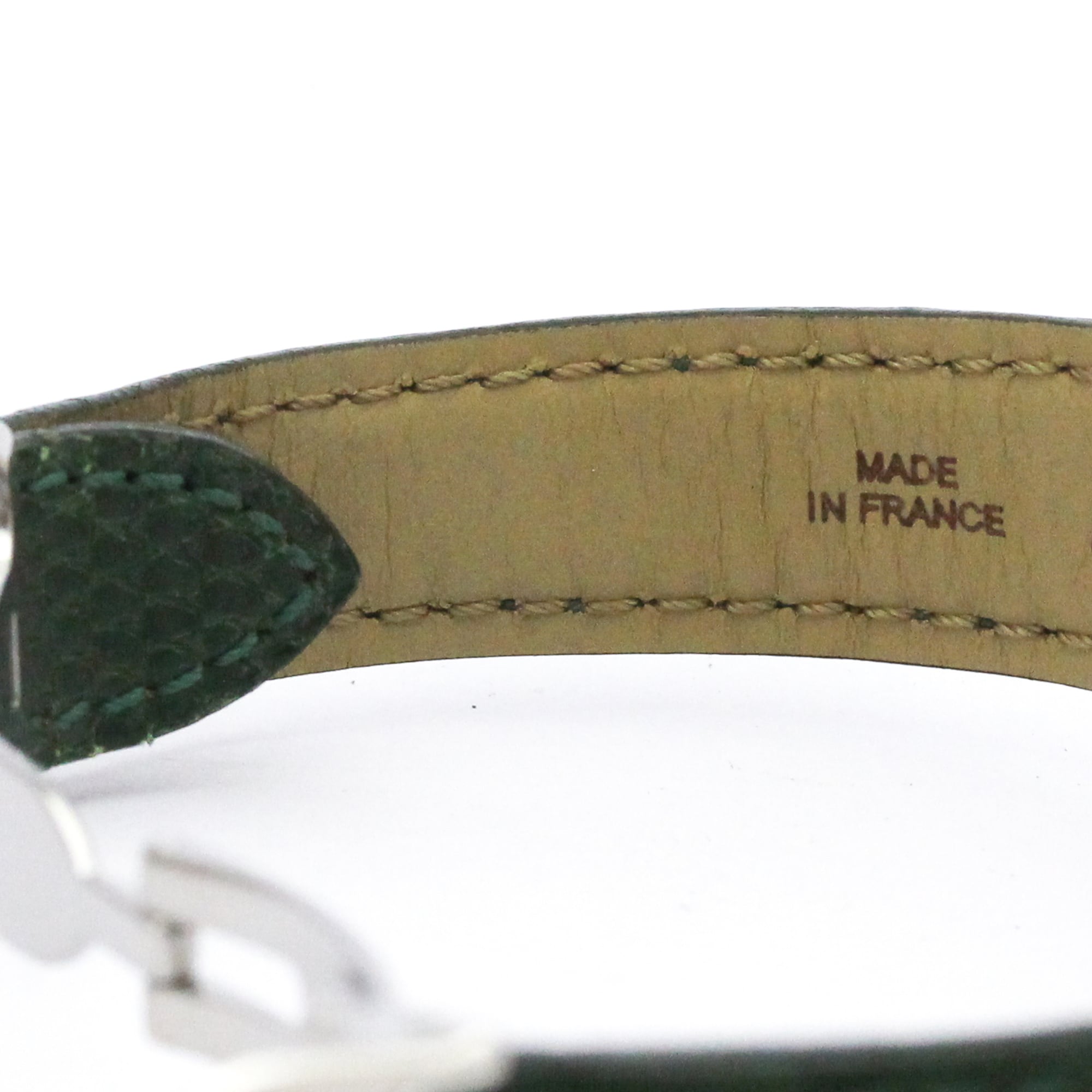 CARTIER Must Colisee Silver 925 Leather Quartz Ladies Watch