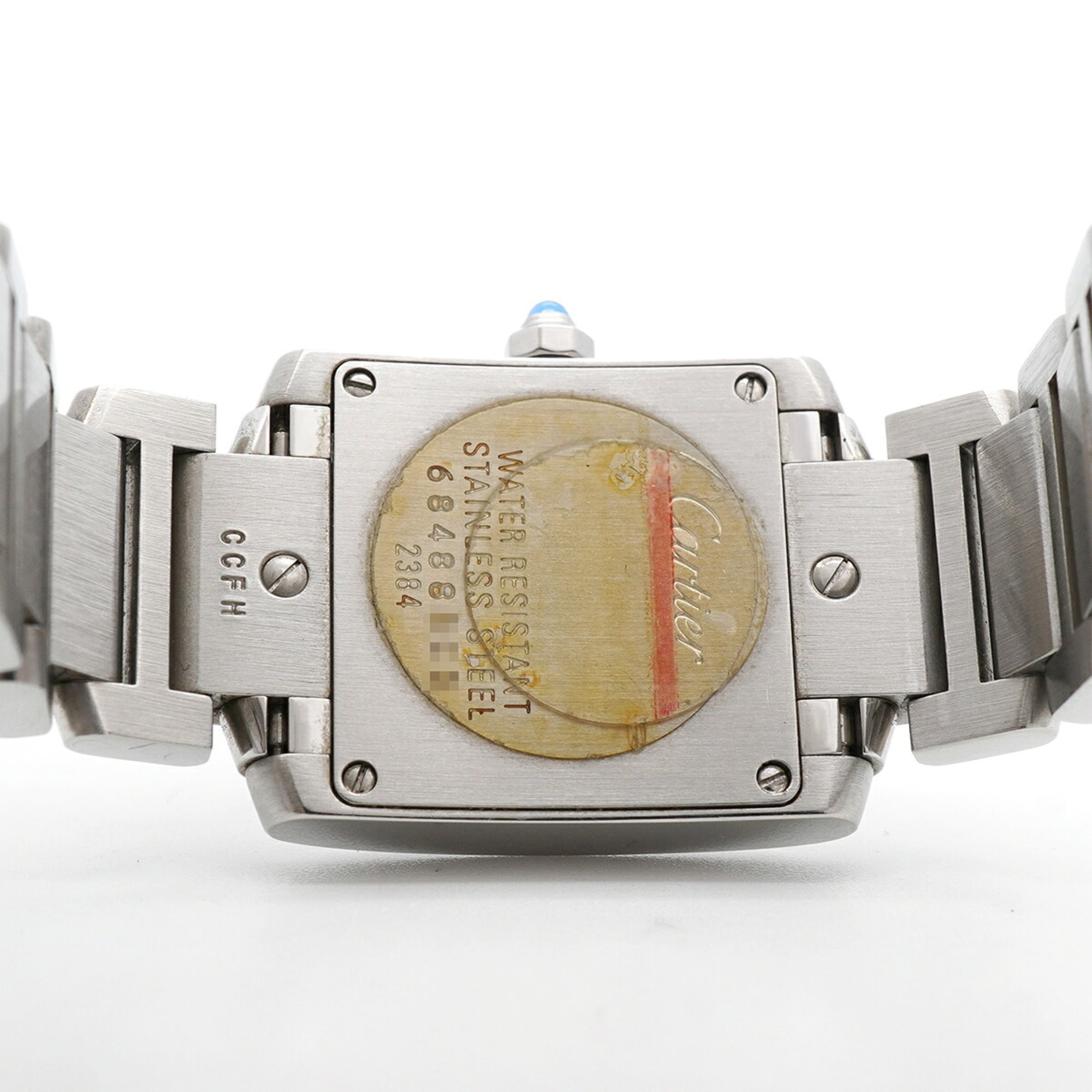 Cartier Tank Française SM W51008Q3 Ivory Dial 20mm Watch