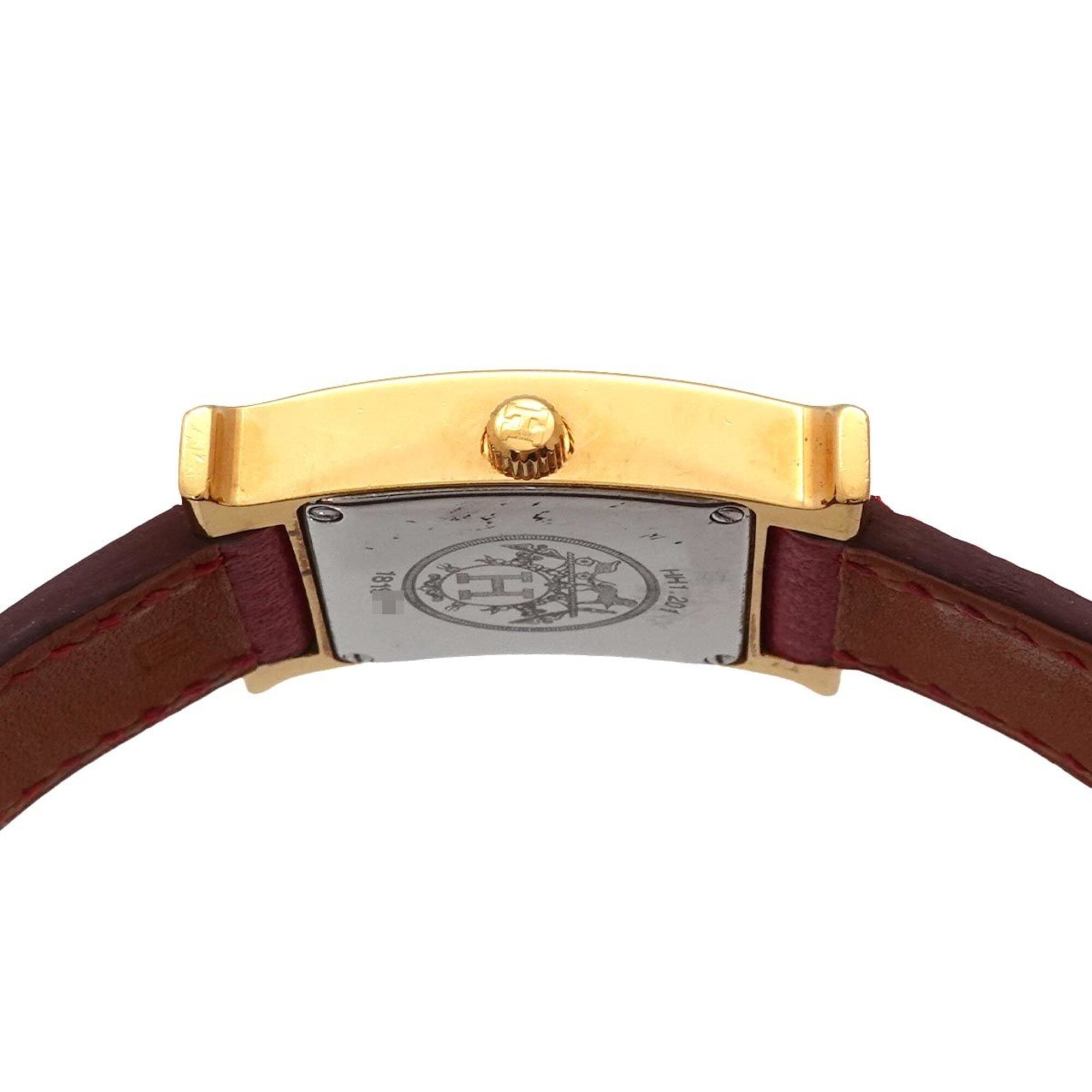 Hermes H- HH1 201 White Dial 21mm Watch
