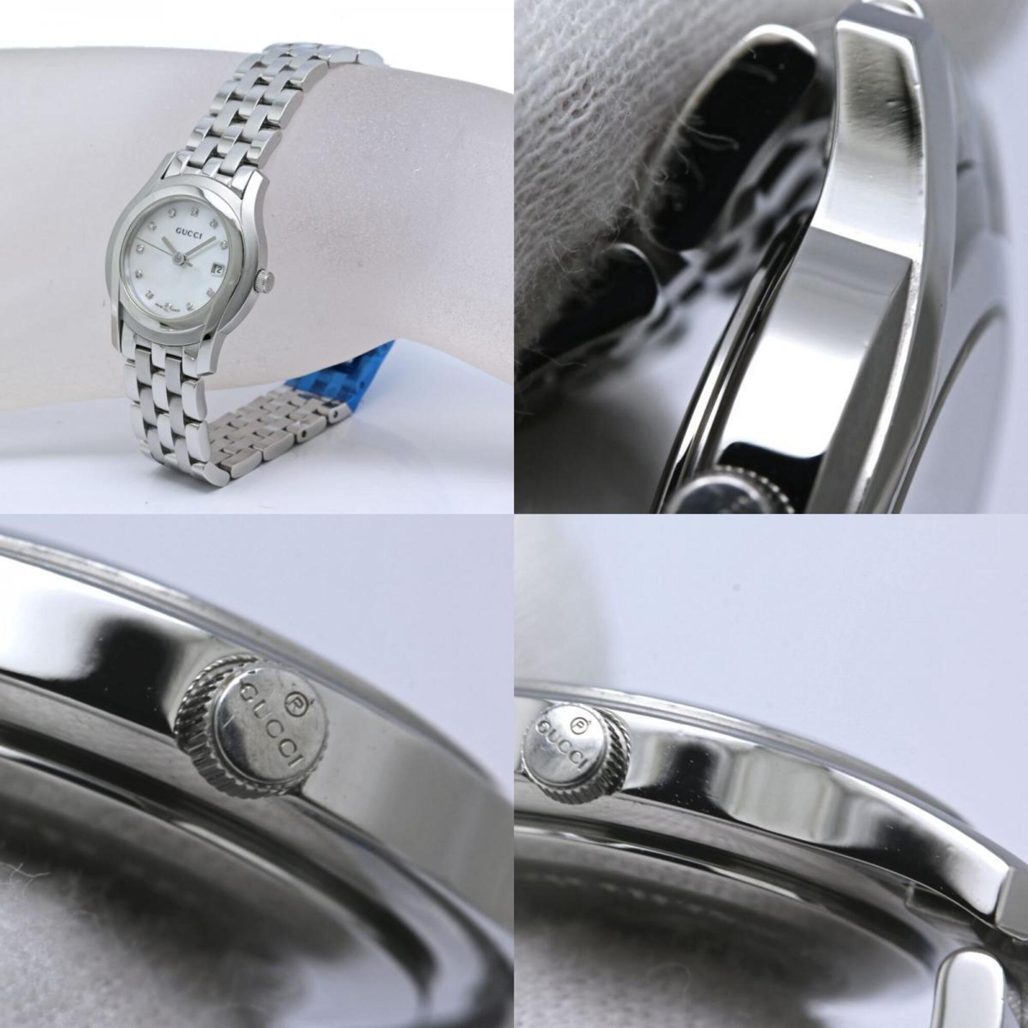 Gucci G-Class YA055501 5500L White Dial 27mm Watch