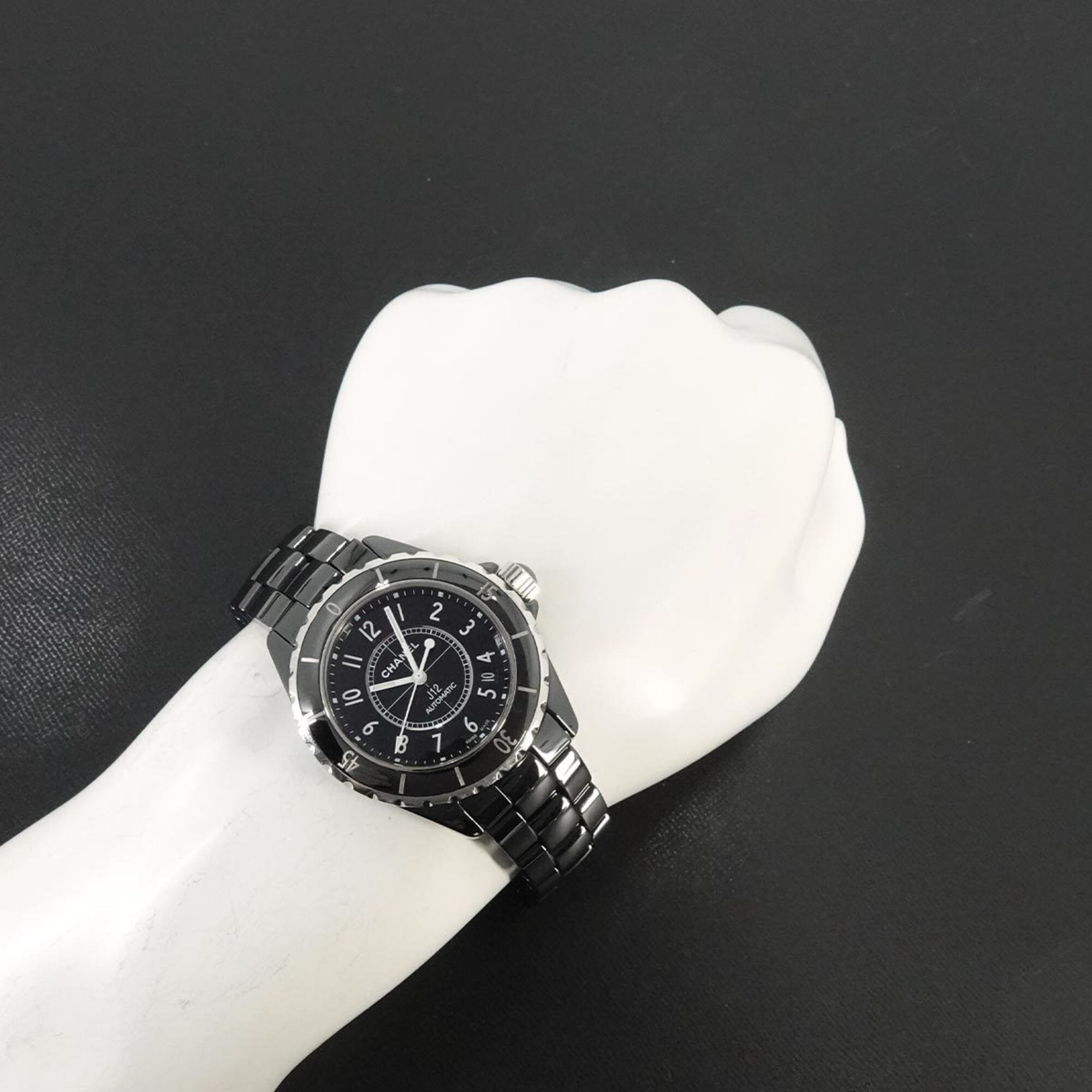 Chanel J12 38mm H0685 Black Ceramic Date Automatic Self-
