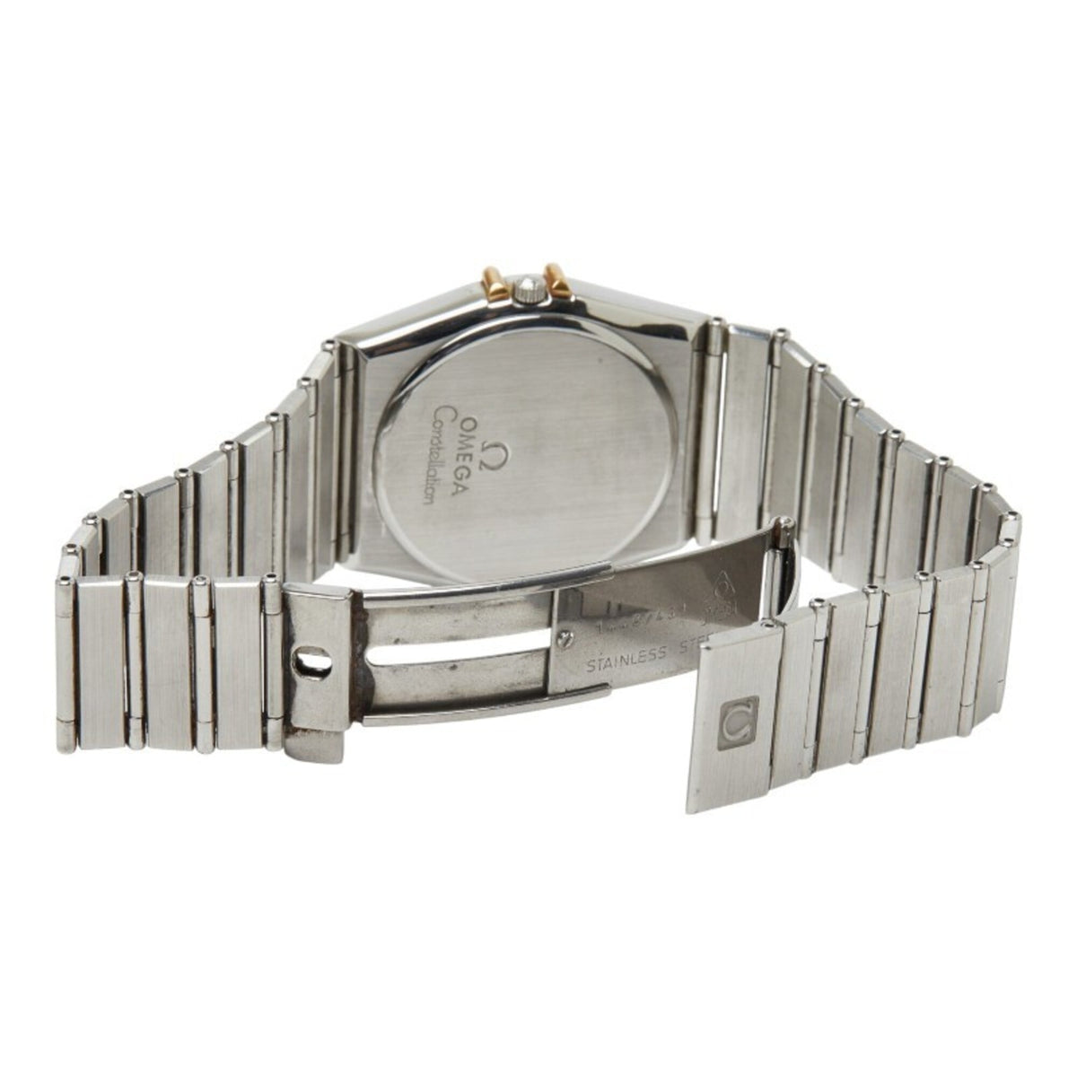 Omega Constellation Day-Date 396.107 Gold Dial 32mm Watch