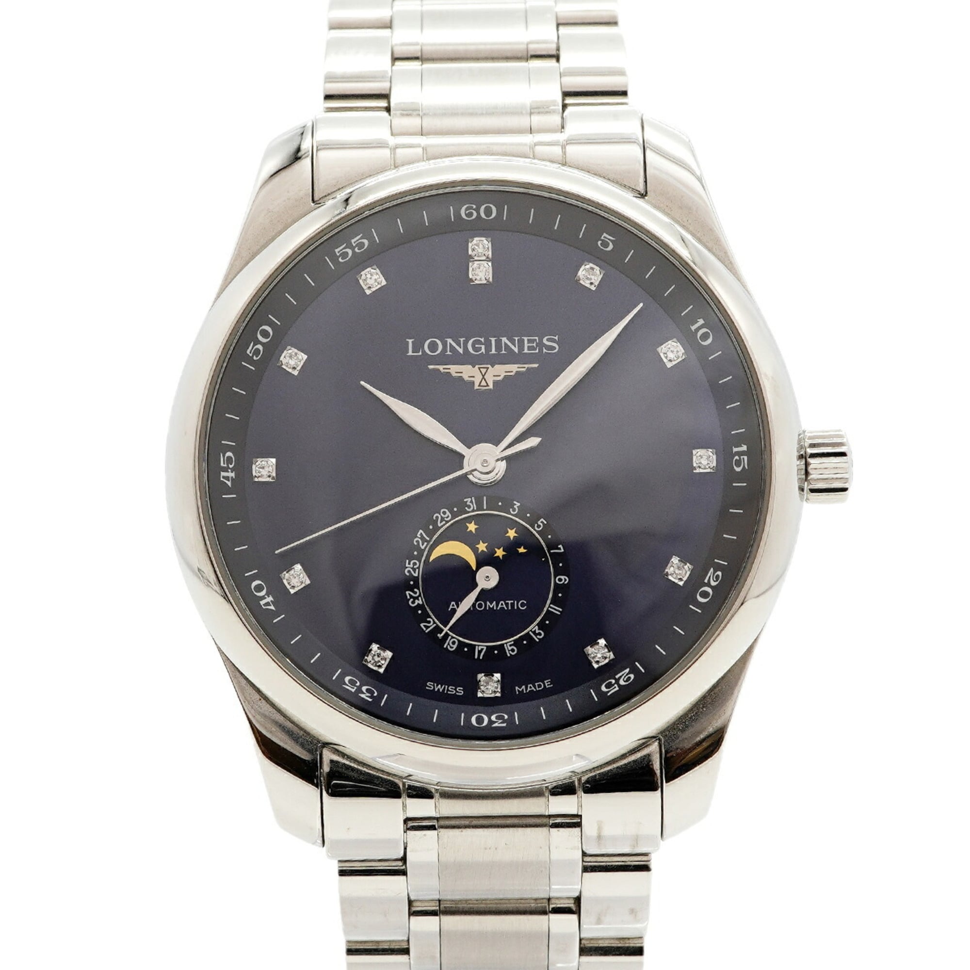 Longines Master Collection Moonphase L2.909.4 Navy Dial