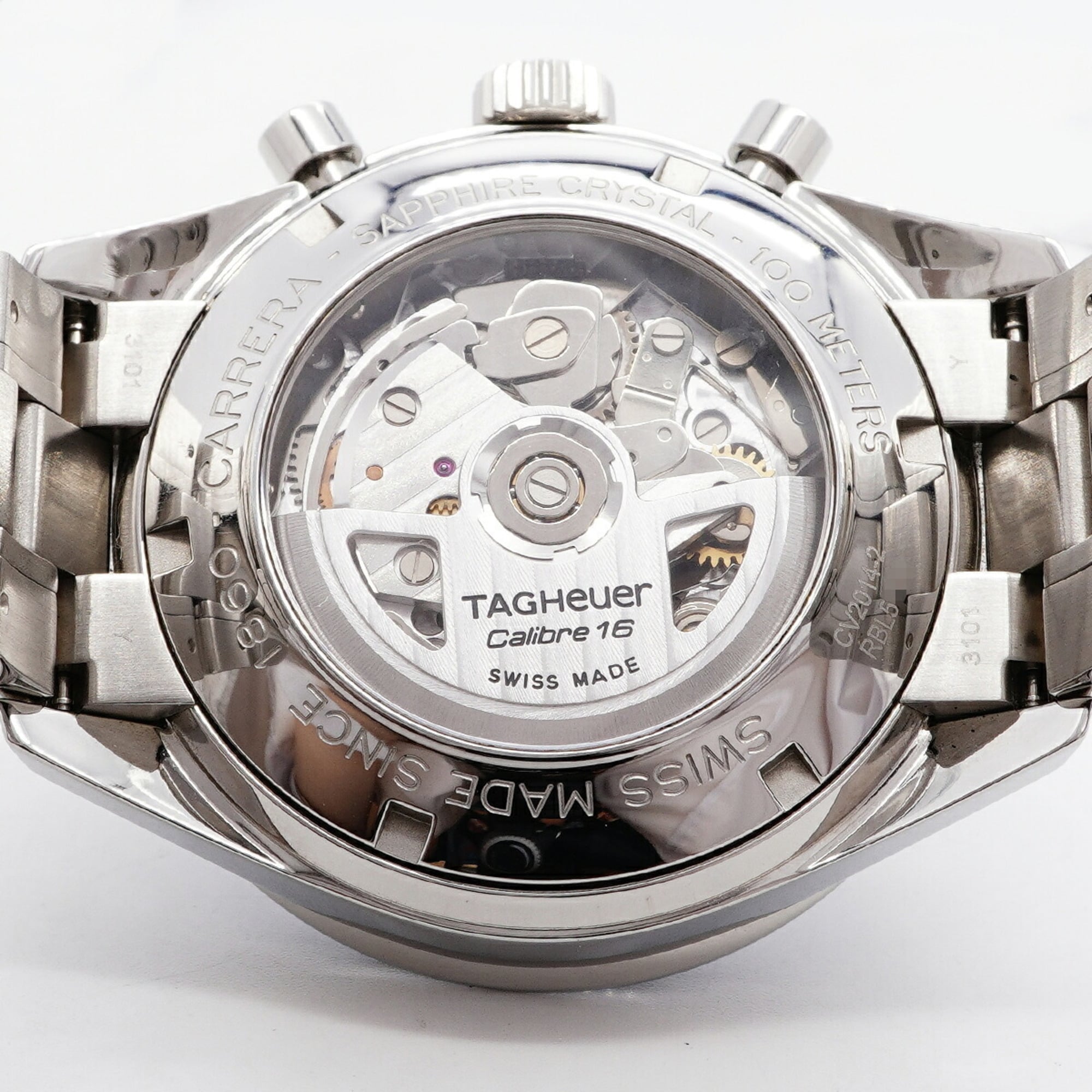 Montre TAG Heuer Carrera Calibre CV2014 Noir cadran 41 mm