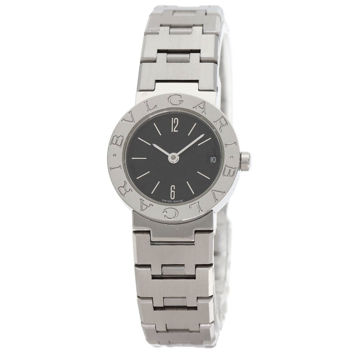 Bvlgari Bvlgari Bvlgari horloge met zwarte wijzerplaat, 23 mm
