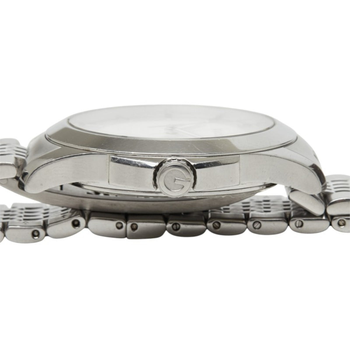 Gucci G-Timeless 126.4 horloge met witte wijzerplaat, 38 mm