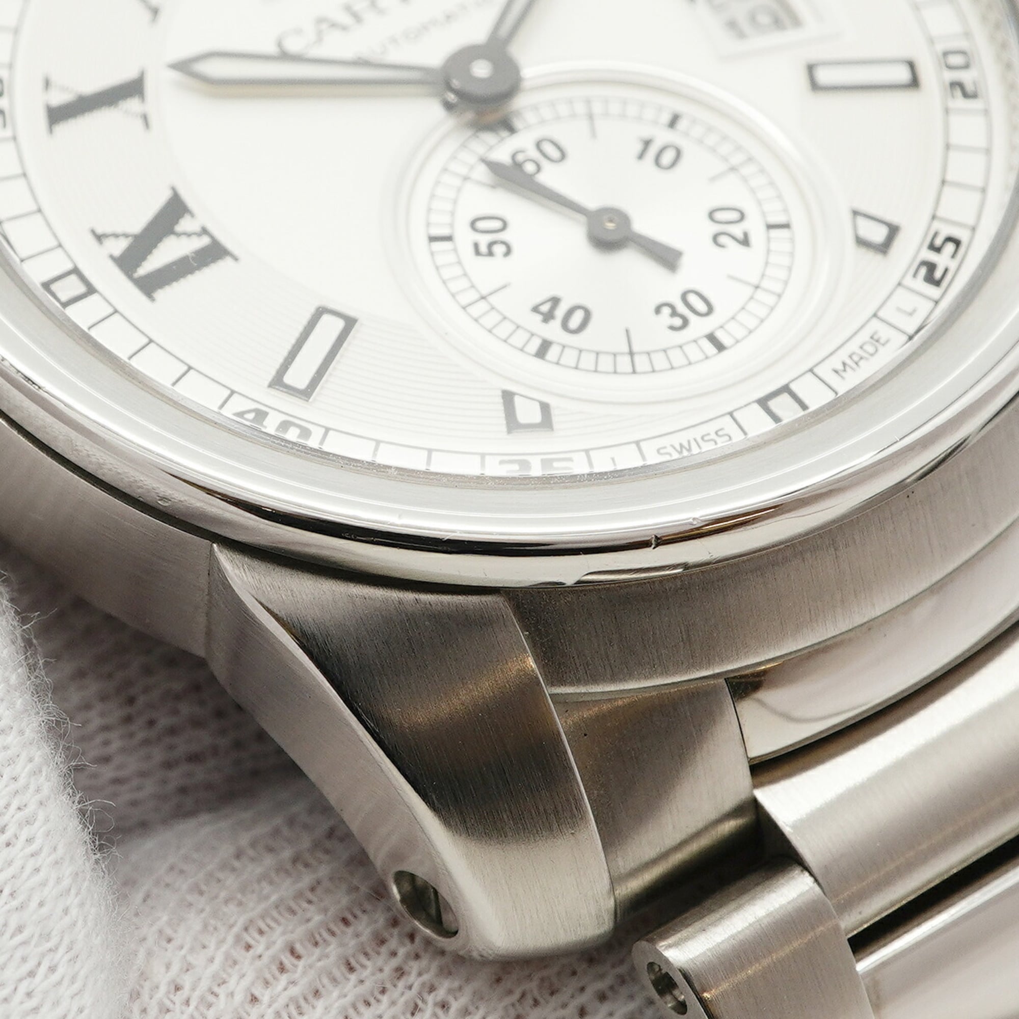 Cartier Calibre W7100015 Silver Dial