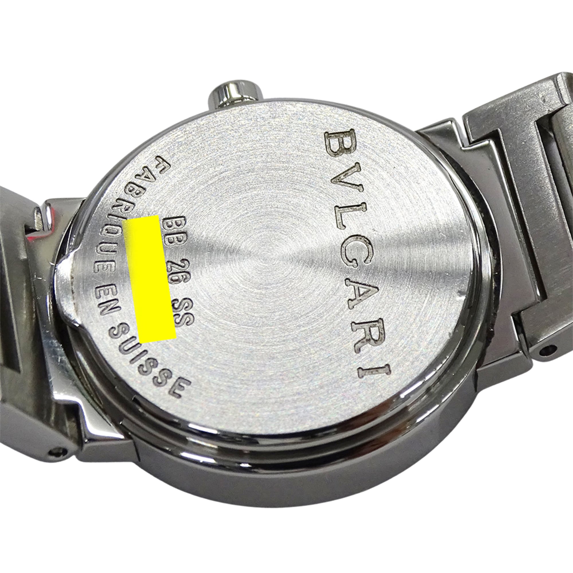 Bulgari Bulgari Women's Watch, Brand: Date Quartz QZ Stainless Steel SS BB26SS Silver White
