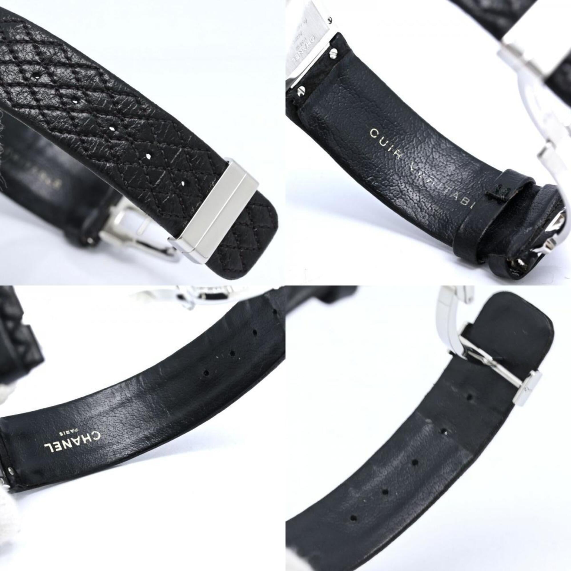 Chanel Matelasse H0116 Black Dial 19mm Watch