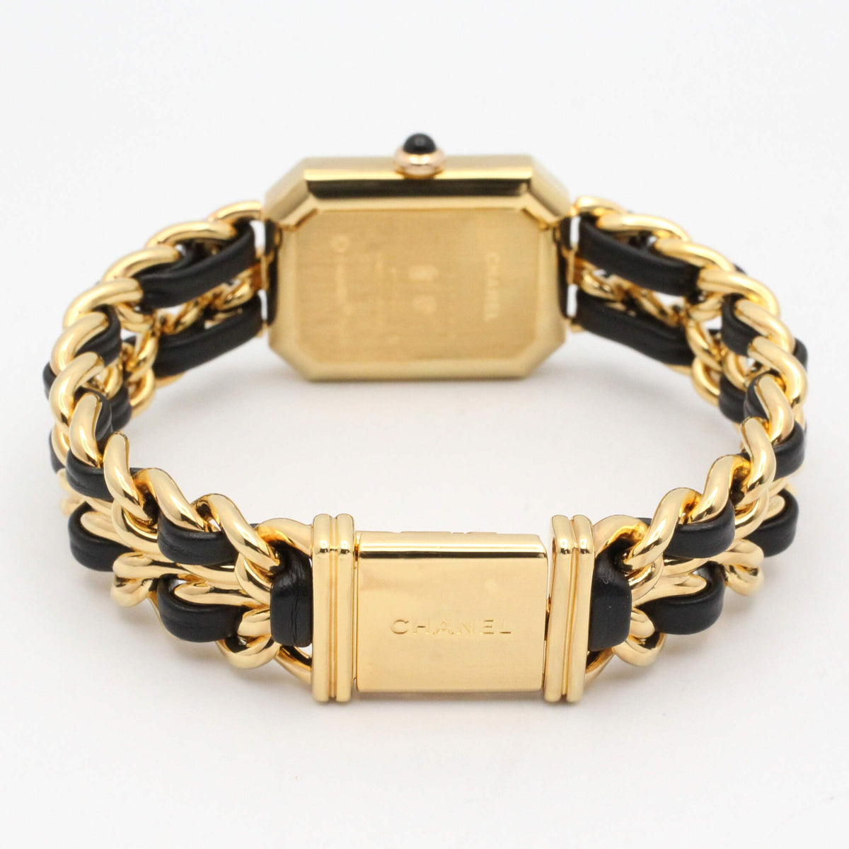 Chanel Première M H0001 Black Dial 20mm Watch