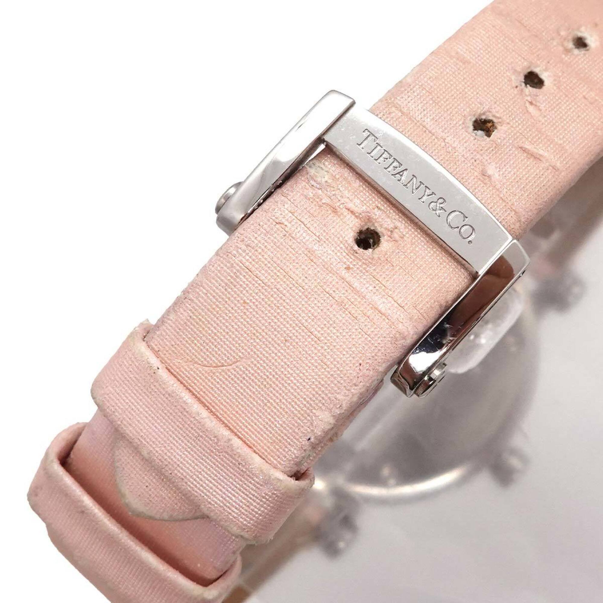 Tiffany Atlas Z1300 11 11A31A41A Pink Dial 30mm Watch
