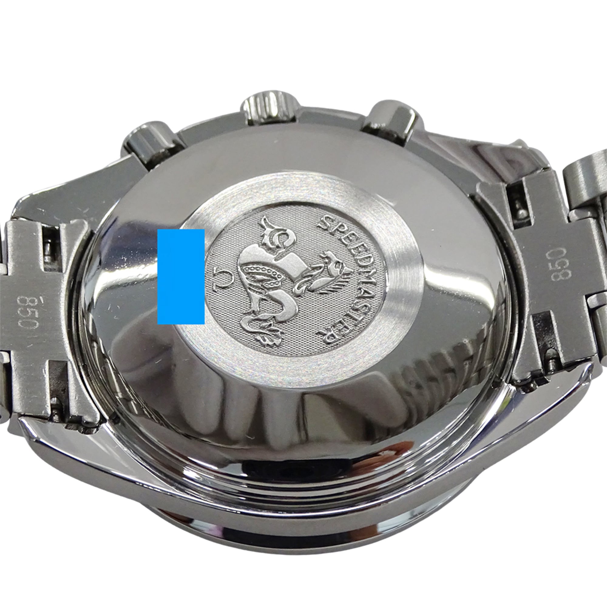 Omega Speedmaster 3513.50 herenhorloge, merknaam, datum, chronograaf, automatisch, roestvrij staal (SS), zilver, zwart