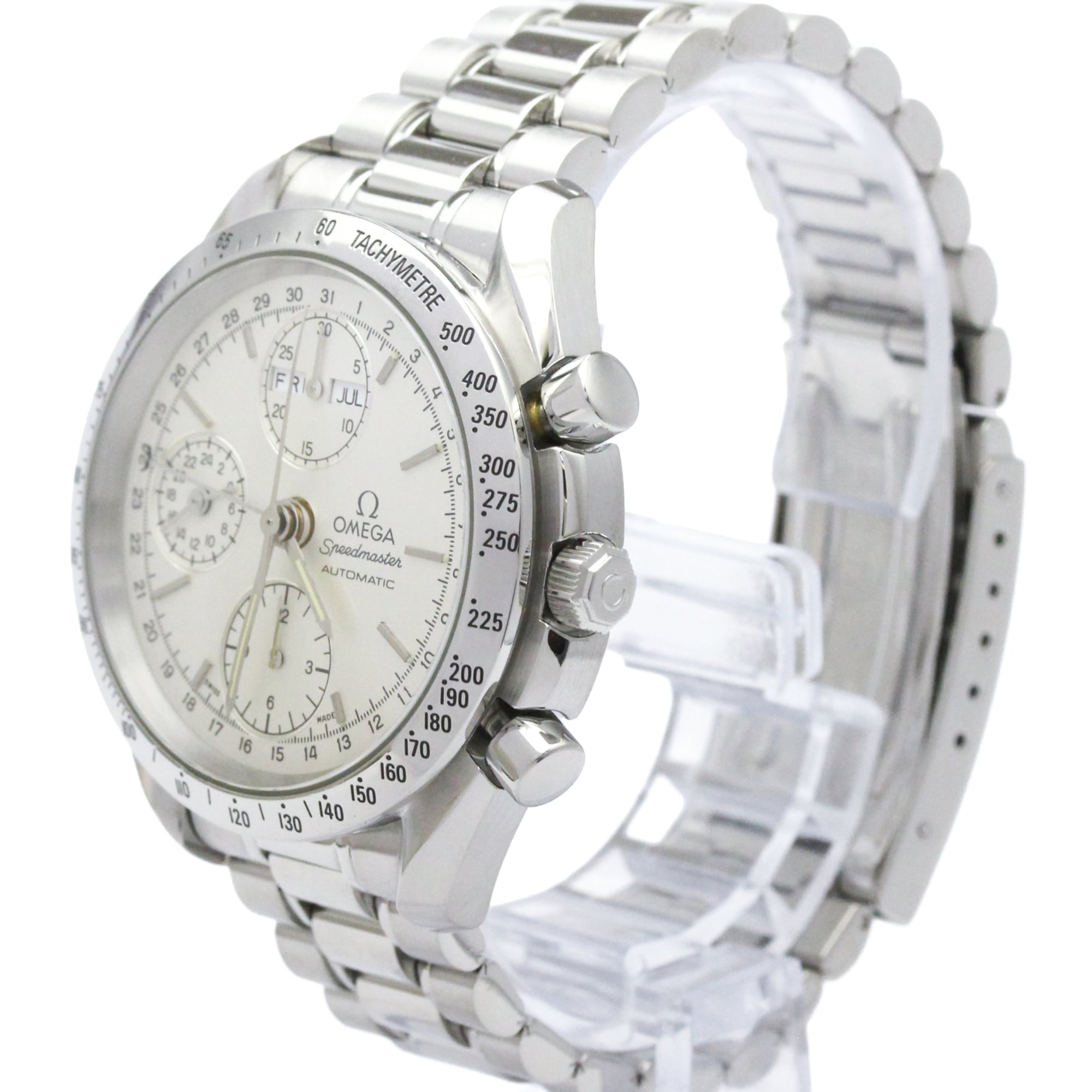 Omega Speedmaster 3521.3 Silver Dial 39mm Watch