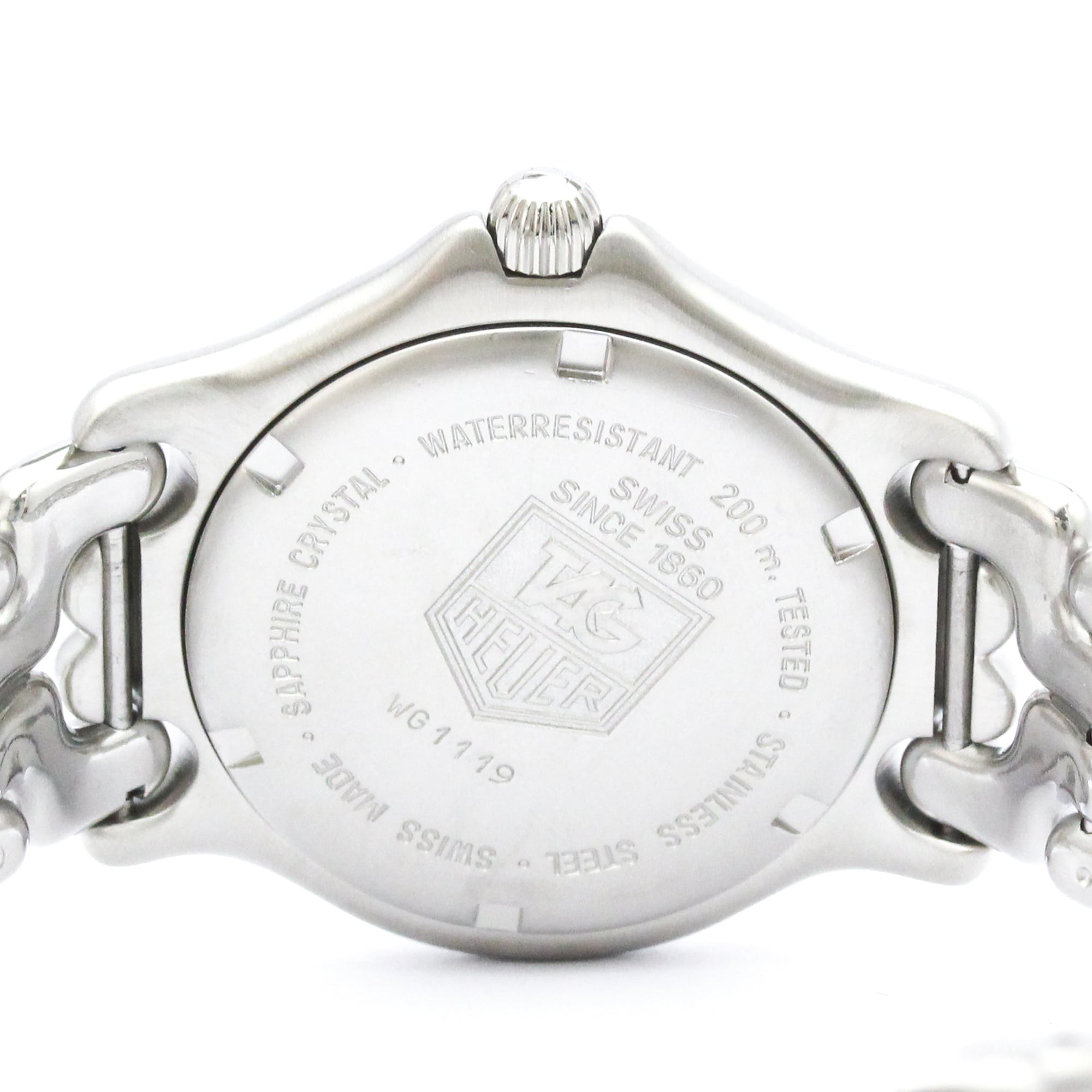 TAG Heuer Sel WG1119 Green Dial Stainless steel 38mm Watch