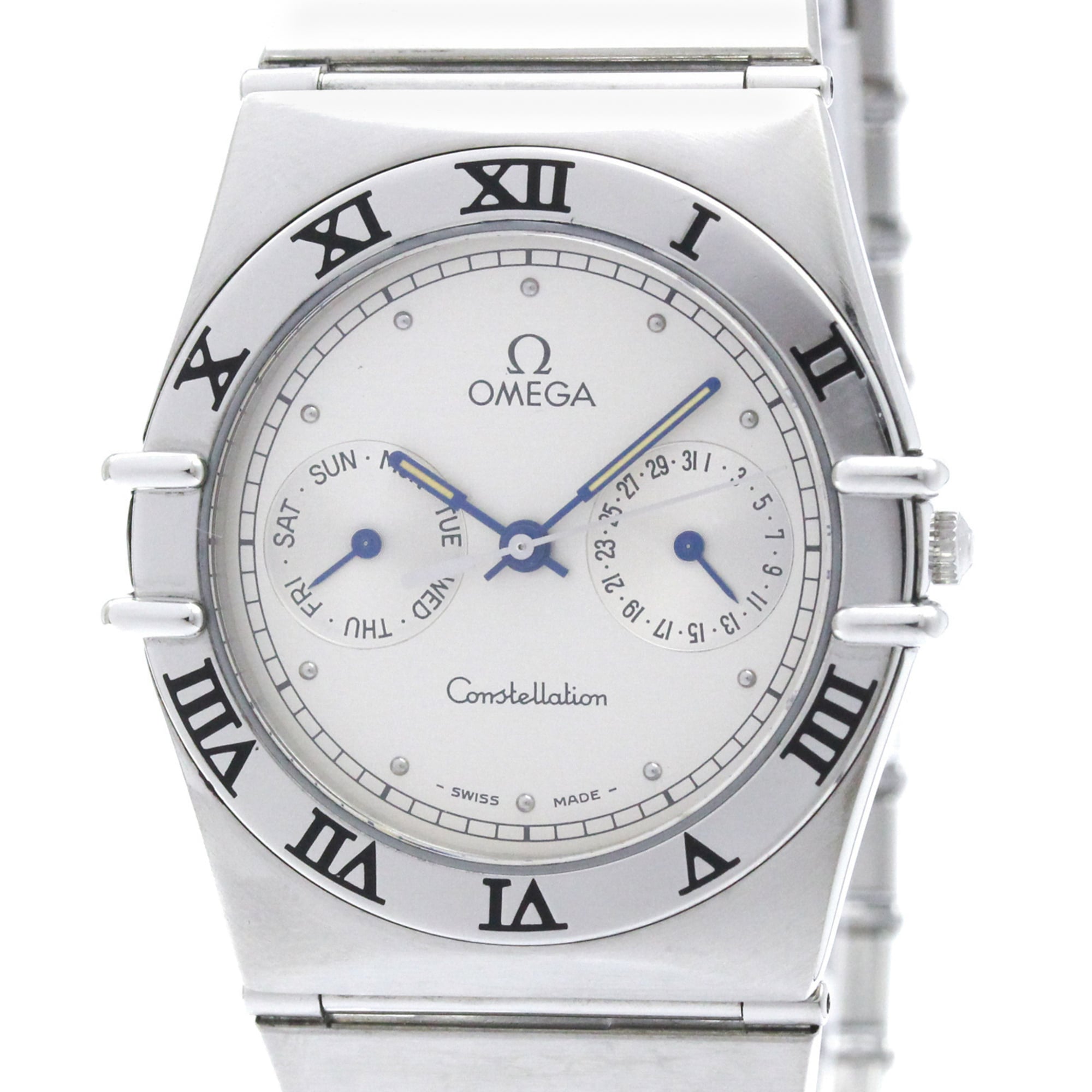Montre Omega Constellation 3961070, cadran argenté, 33 mm