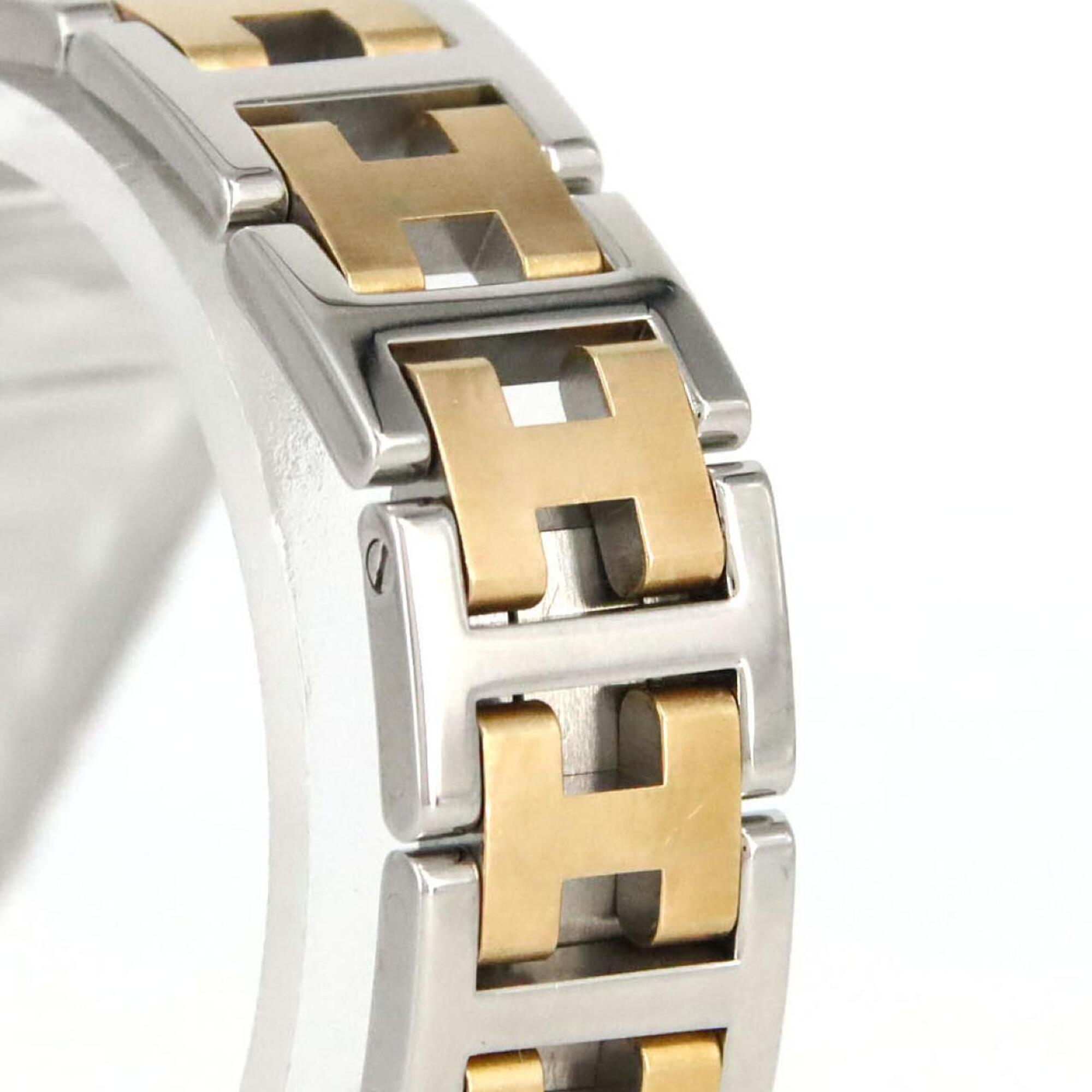 Hermes Clipper Combination CL4.220 White Dial 24mm Watch