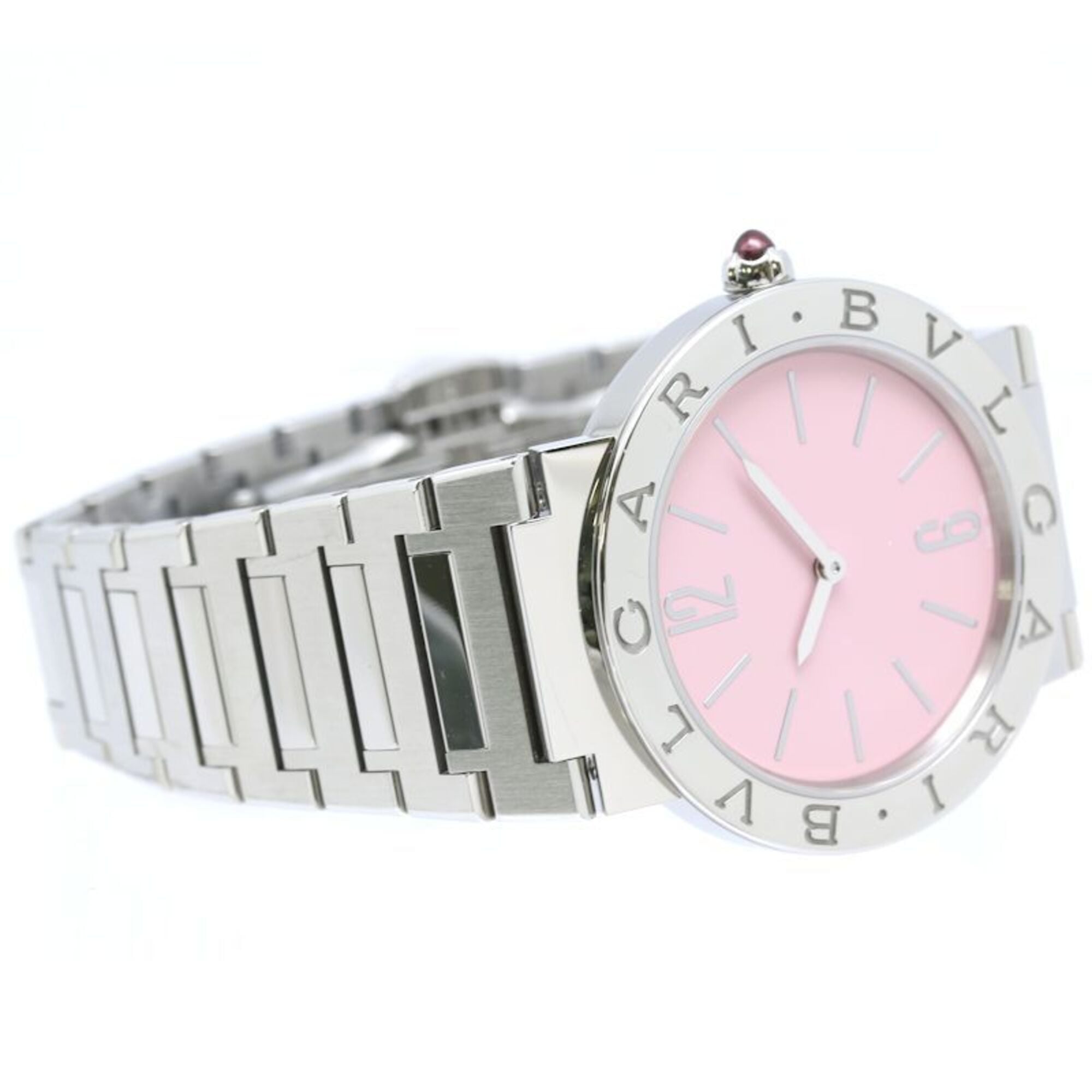 Bulgari Bulgari BBL33C2S/12/SE520 BB33S 103711 Pink Dial 33mm Watch