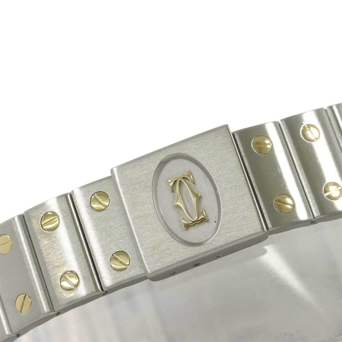 Montre Cartier Santos Galbee LM W20011C4 Ivoire avec cadran de 29 mm