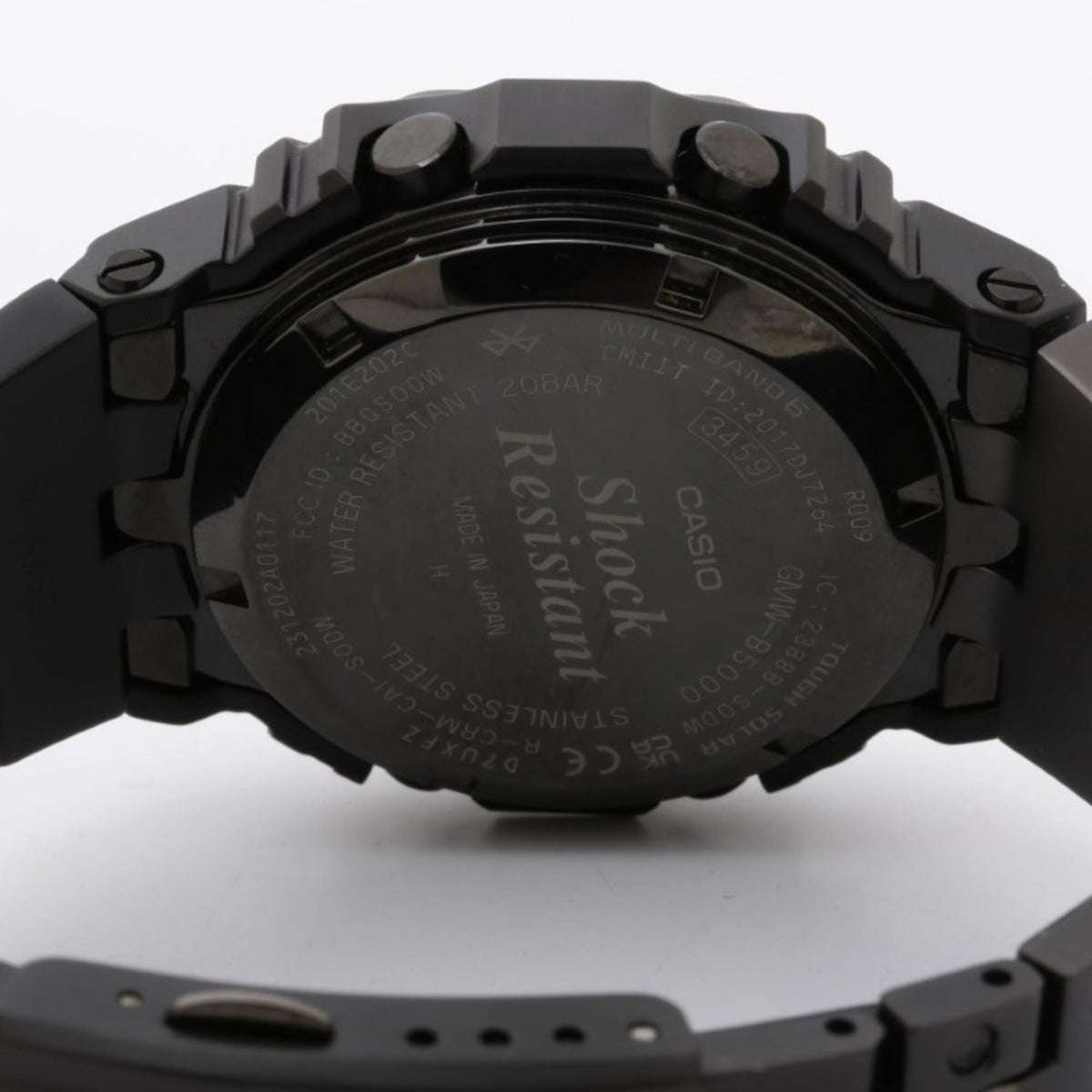 Montre Casio G-SHOCK série FULL METAL 5000, modèle GMW-B5000MB-1JF Noir, cadran de 43 mm