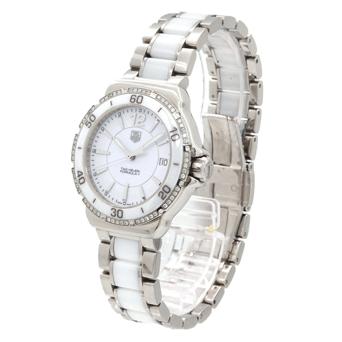 Montre TAG Heuer Formula WAH1213 Blanc cadran 34 mm