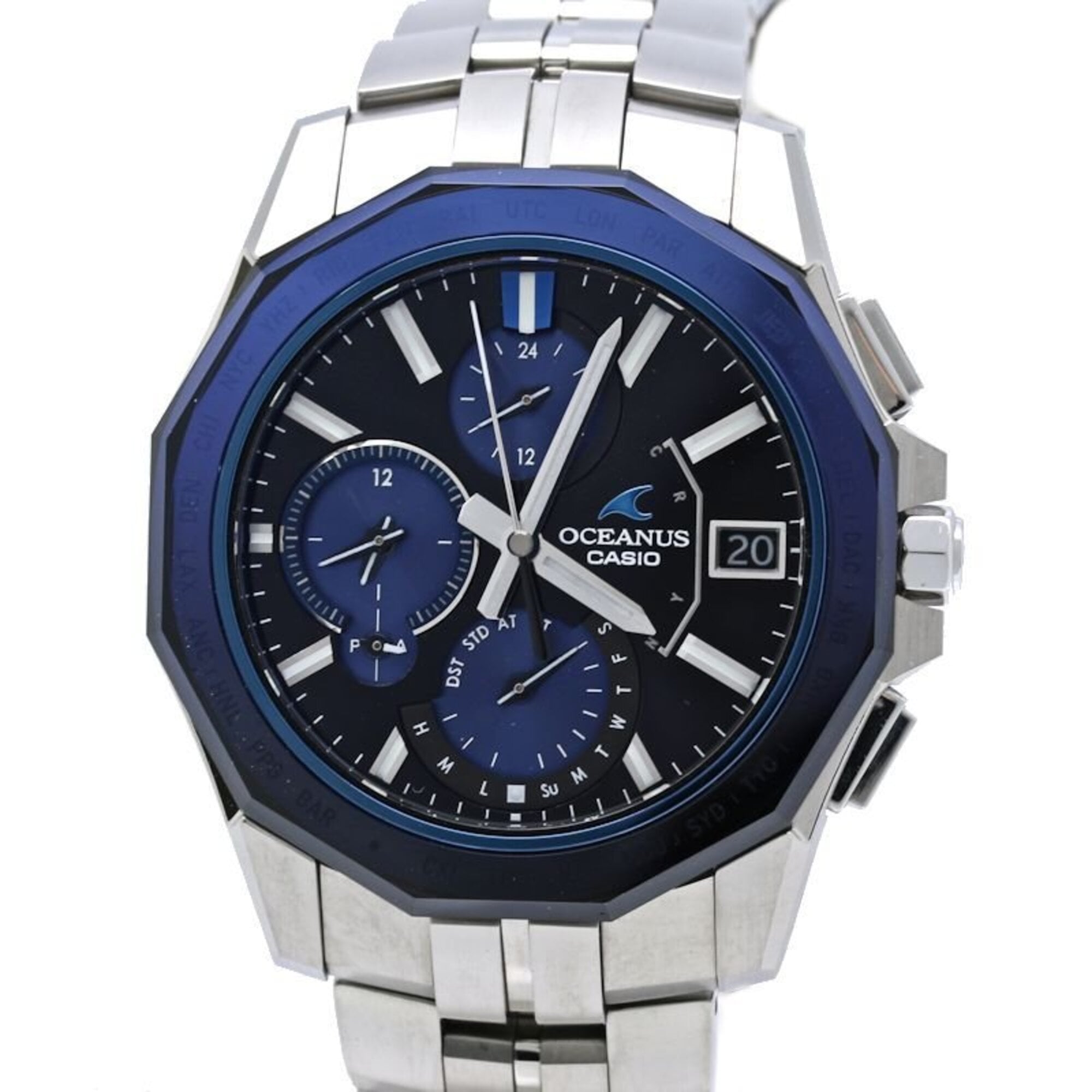 Casio Oceanus OCW-S6000-1AJF Black Dial 40mm Watch