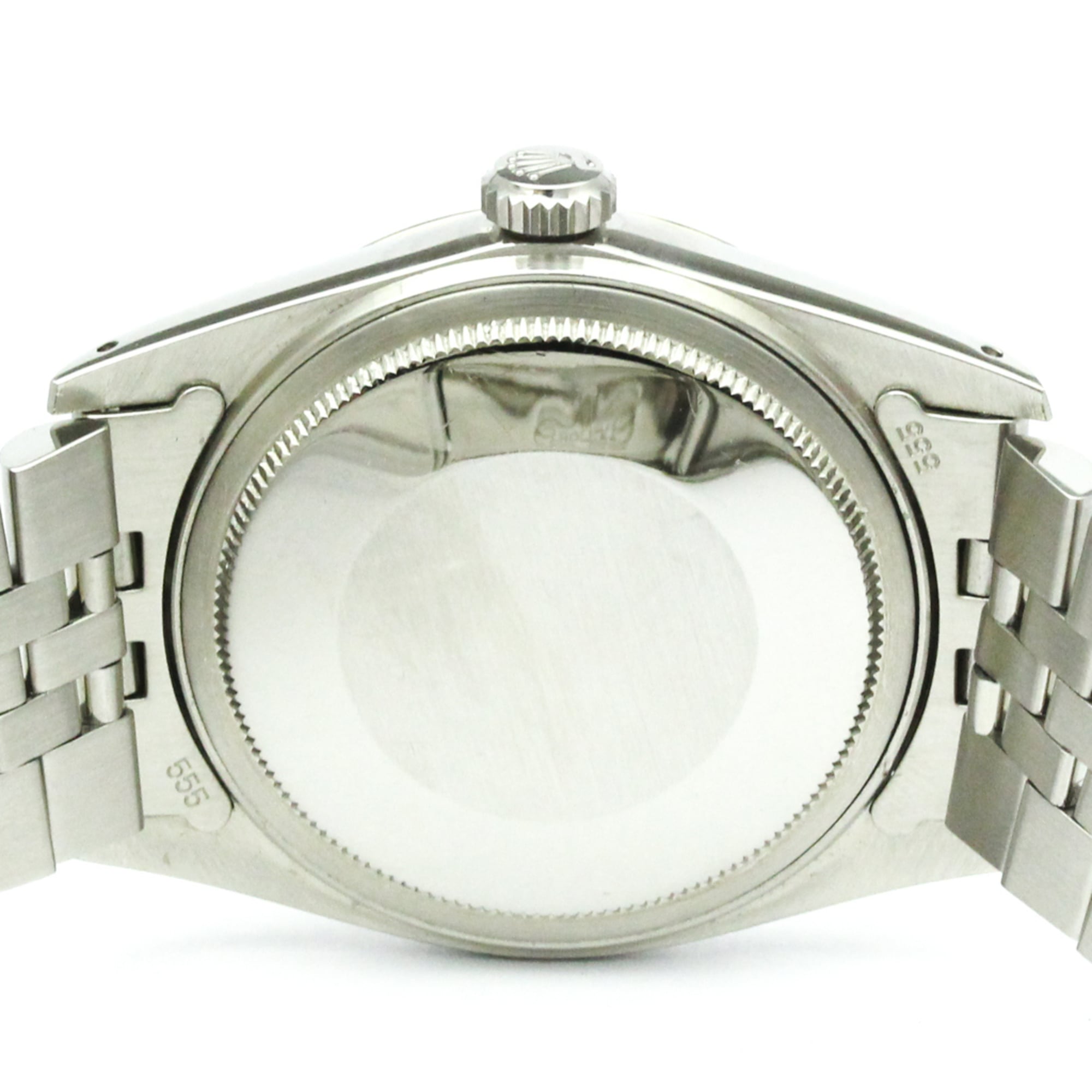 ROLEX Datejust 18K witgoud en staal, automatisch herenhorloge 16014