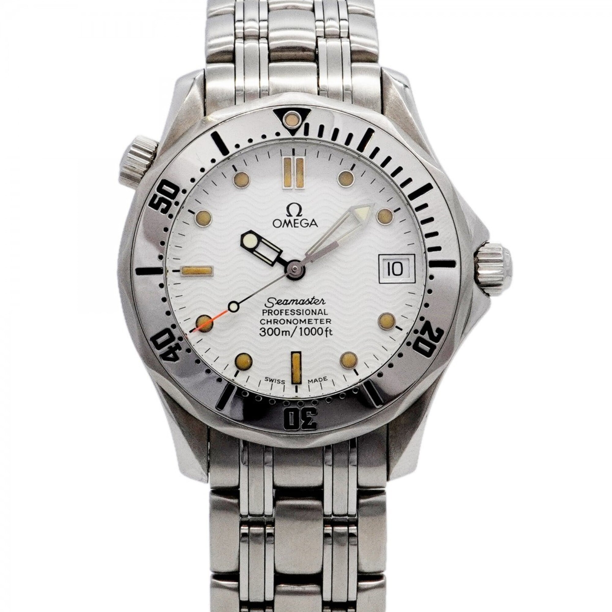 Omega Seamaster 2552.20 White Dial Watch (Boys' Size)