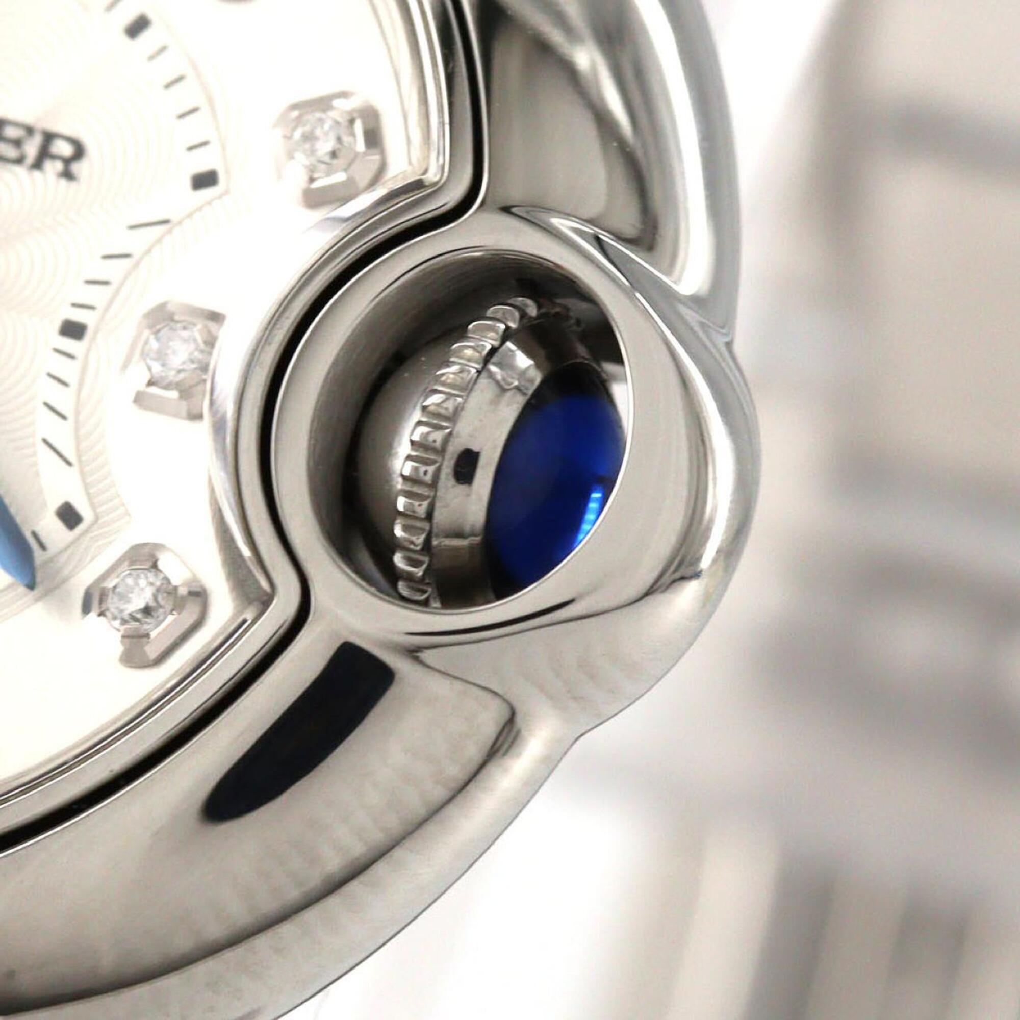 Cartier Ballon Bleu SM 11P WE902073 SS Quartz Watch