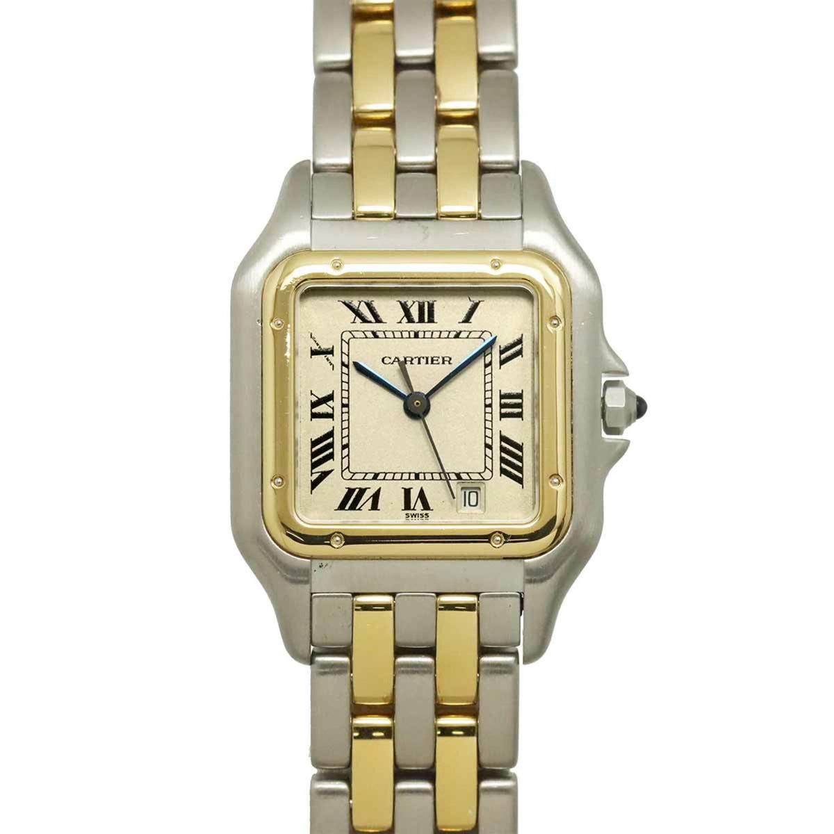 Cartier Panthère MM 2-Row W25028B6 Ivory Dial 26mm Watch
