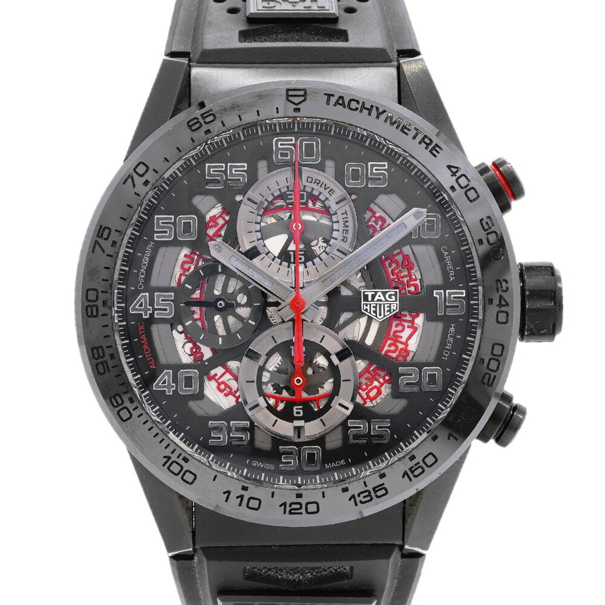TAG Heuer Carrera Calibre 01 TYO Edition CAR201D Dial 43mm Watch
