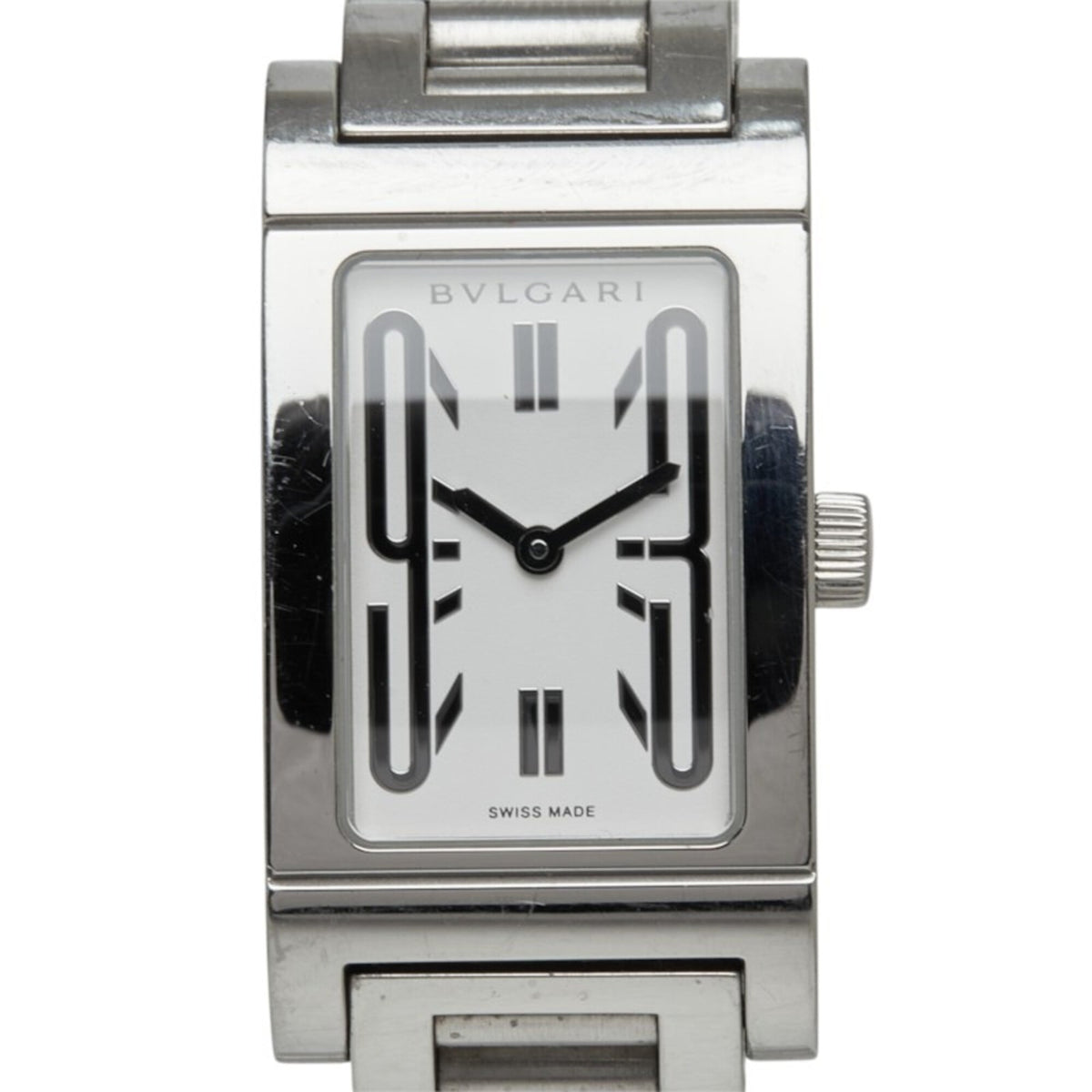 Bvlgari Bulgari Rettangolo RT39S White Dial 21mm Watch