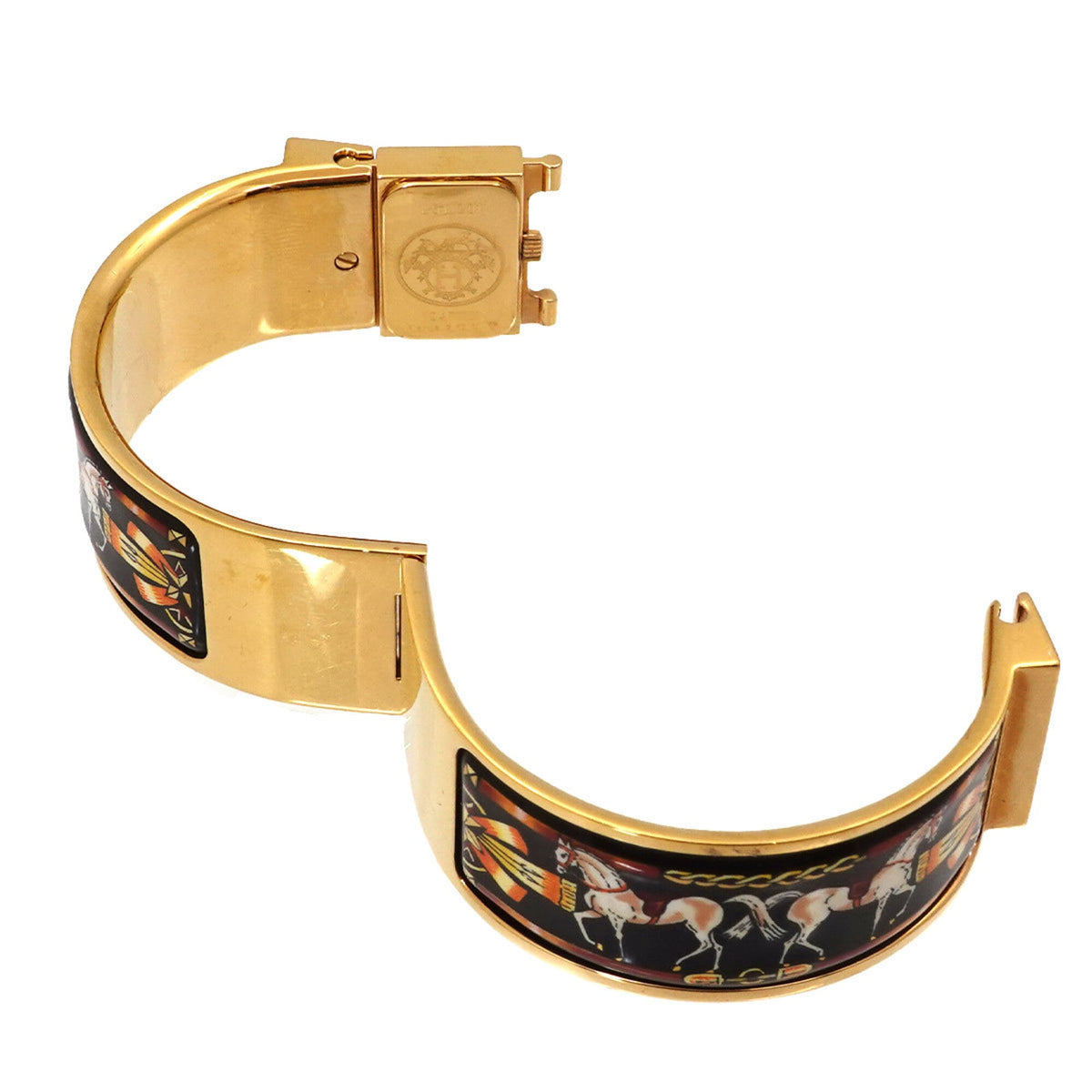 Hermes Loquet LO1.201, goldenes Zifferblatt, 20 mm Uhr