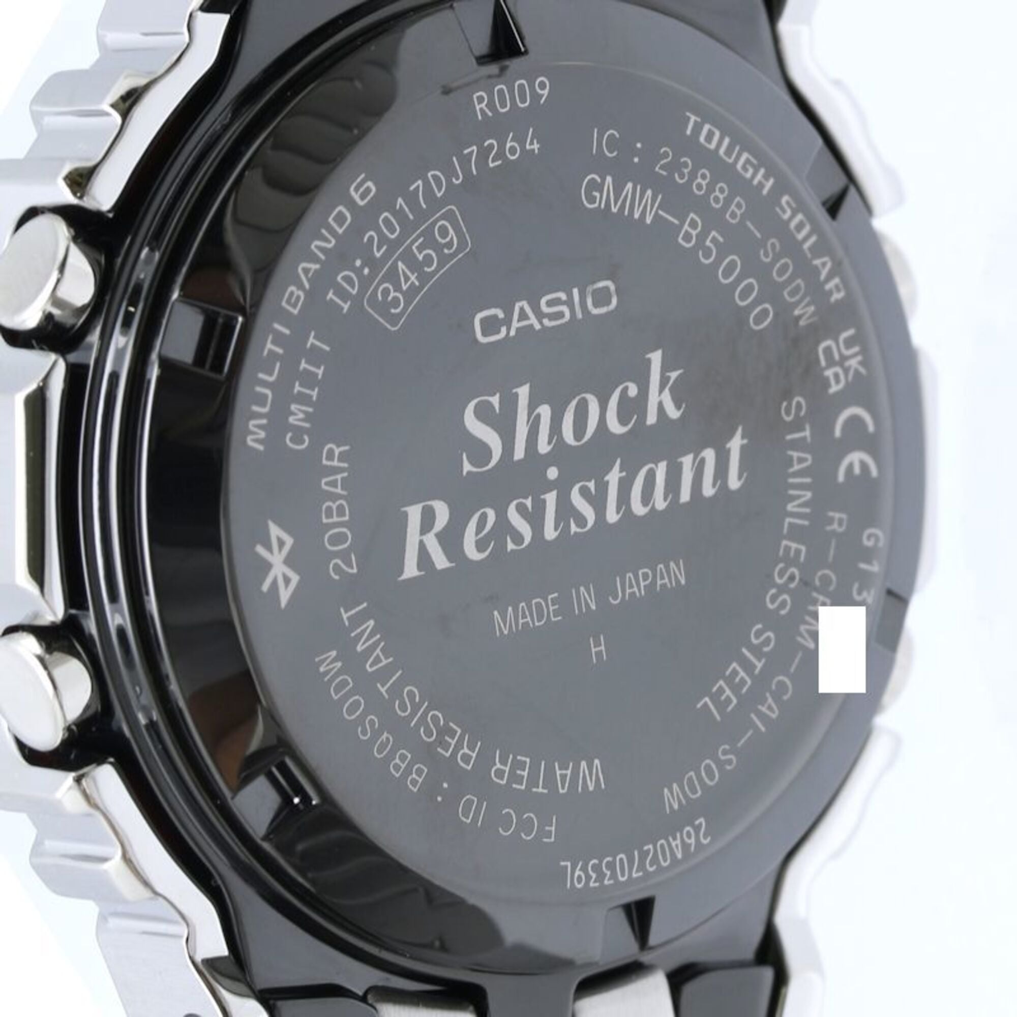 Casio G-Shock Full Metal GMW-B5000D-1JF Black Dial 37mm Watch