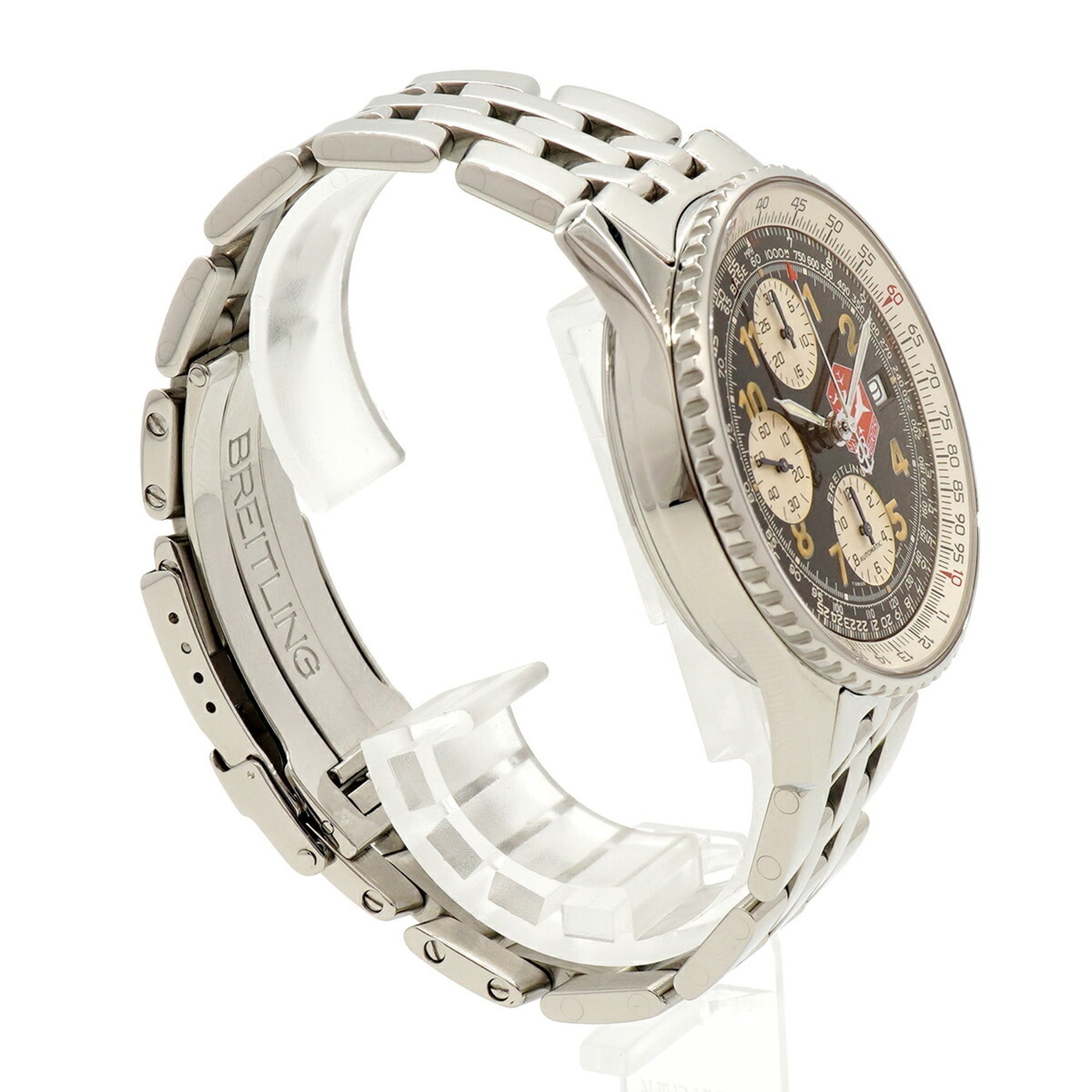 Breitling Old Navitimer Snowbirds A13022 Black Dial Men's Watch