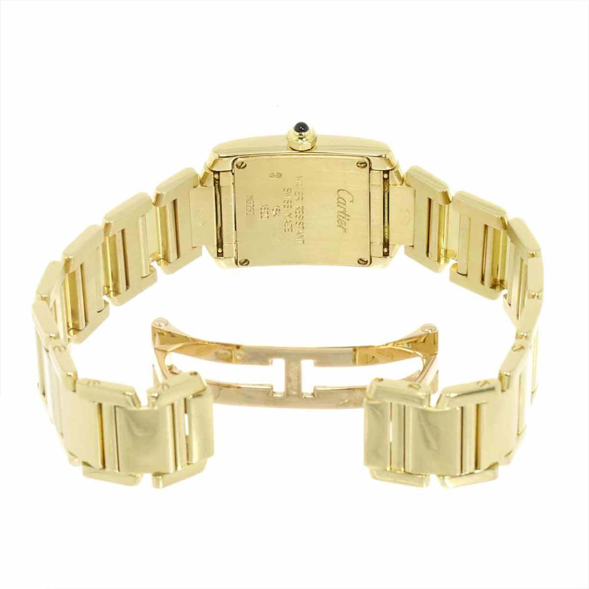 Cartier Tank Française SM W50002N2 Ivory Dial 20mm Watch
