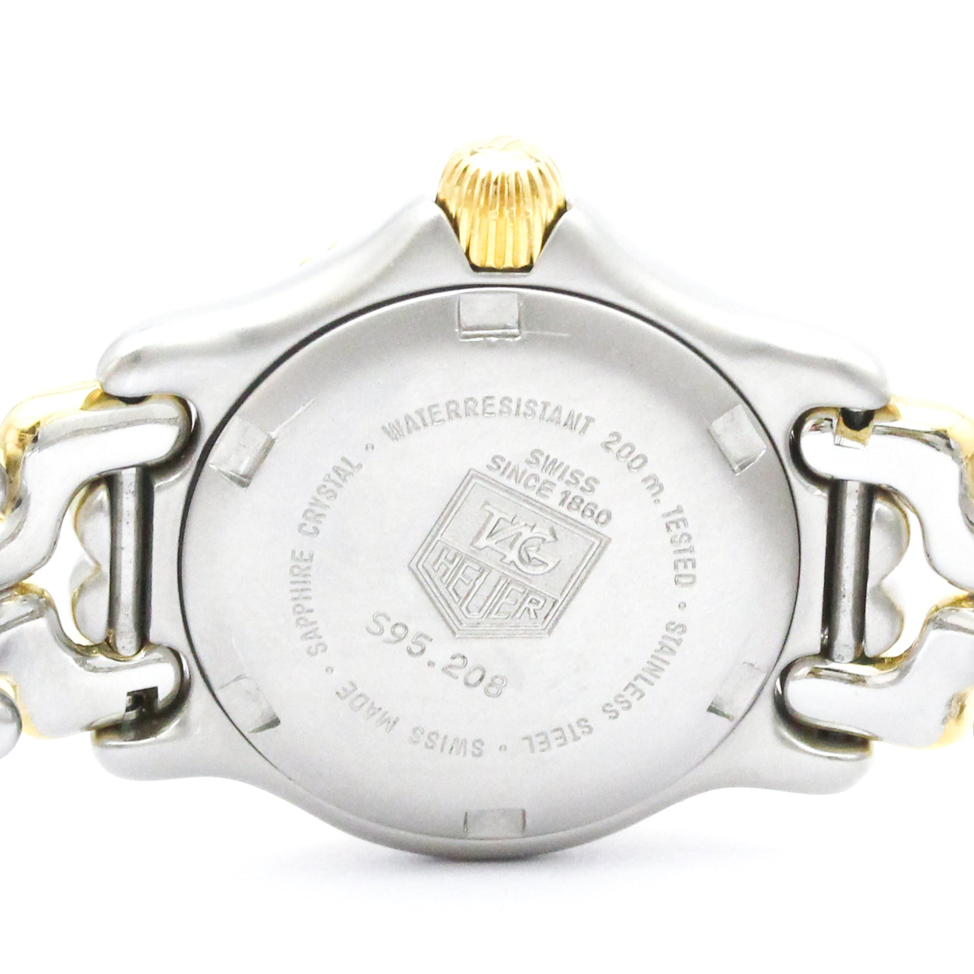 TAG HEUER Sel Professional 200M verguld stalen dameshorloge S95.208