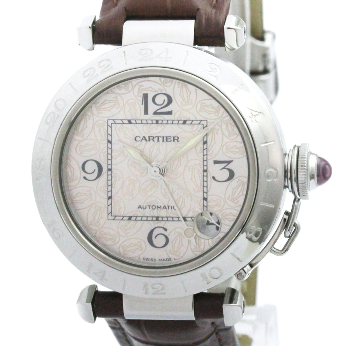 Cartier Pasha C W3107099 Pink shell Dial 35mm Watch