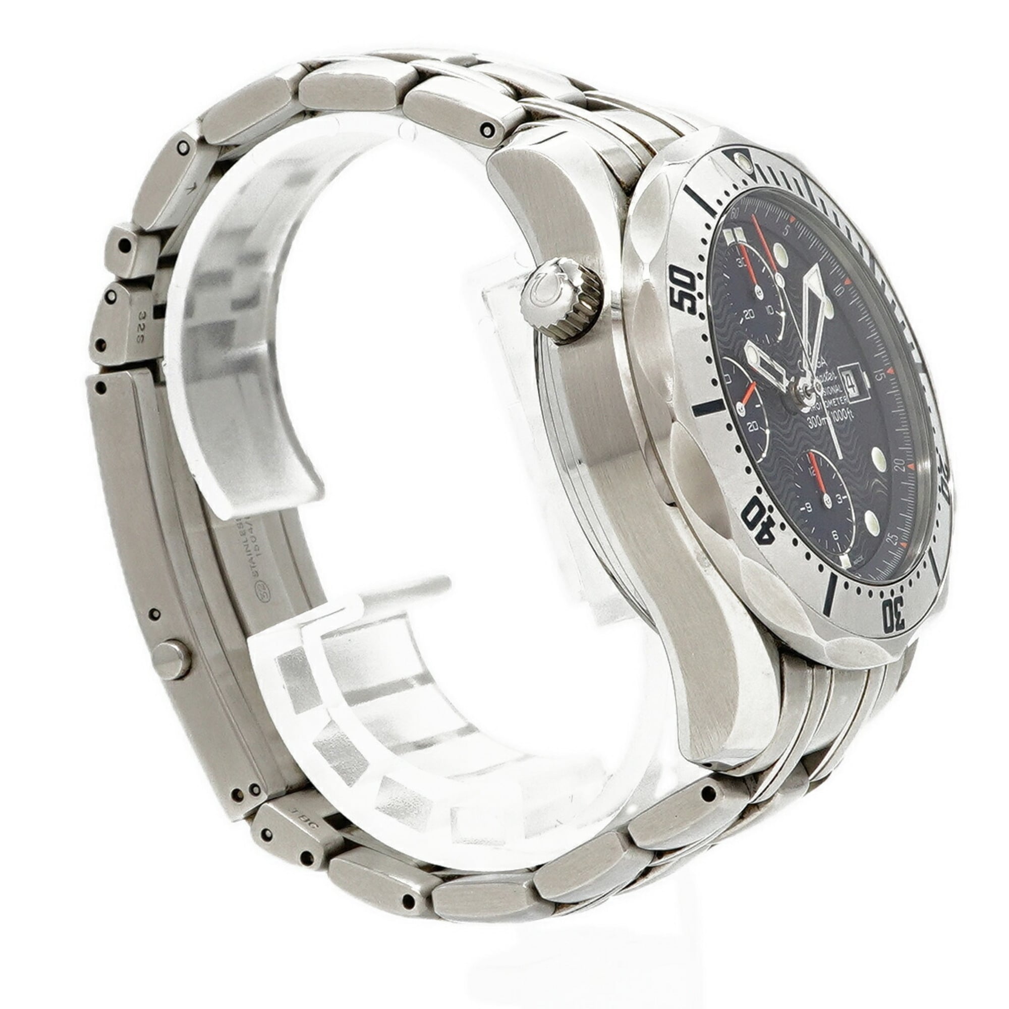Omega Seamaster 2598.80 Herrenuhr marineblauem Zifferblatt