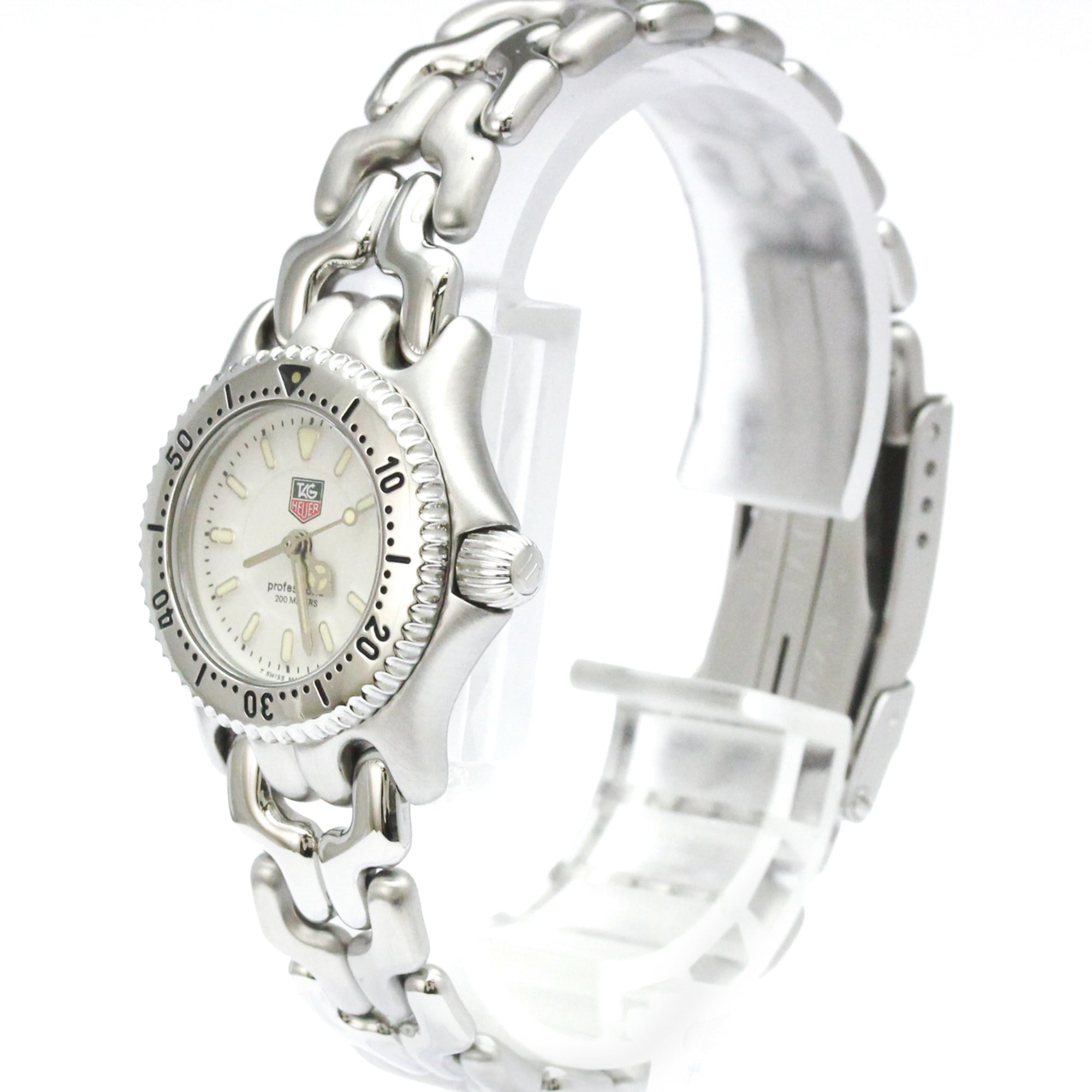 TAG Heuer Sel WG1412 White Dial 24mm Watch
