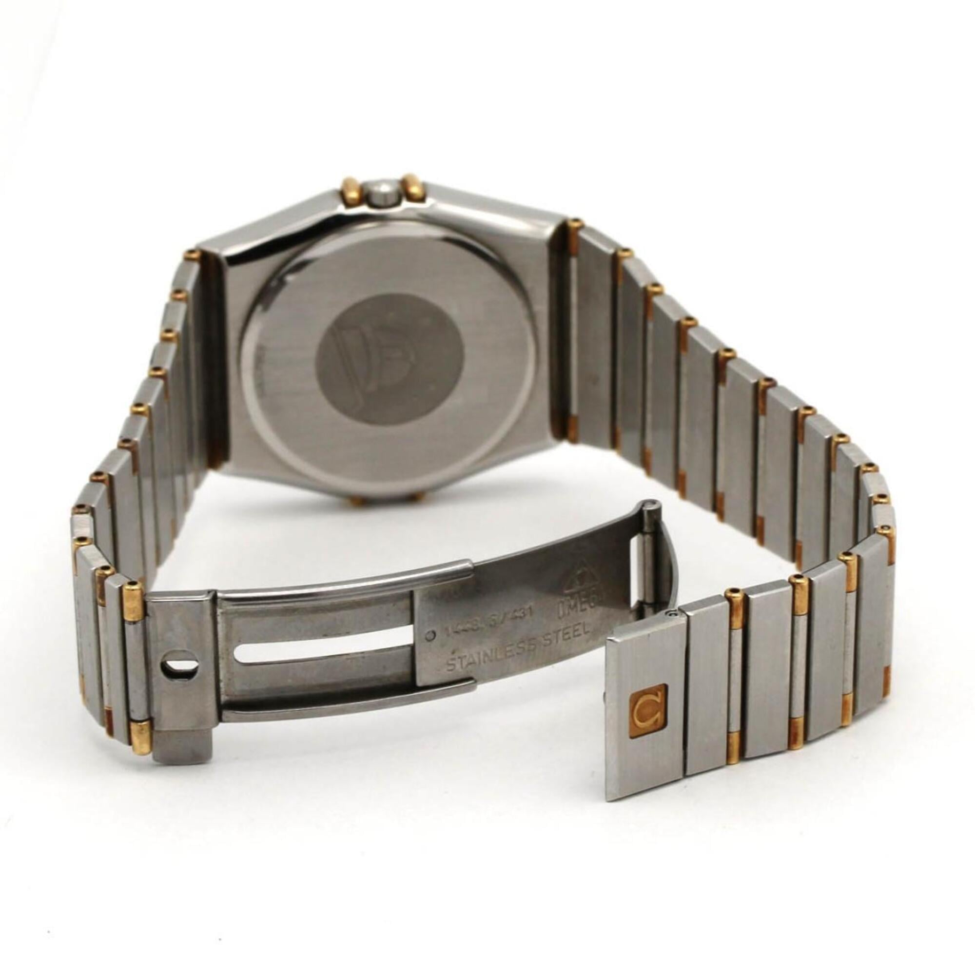 Omega Constellation Day-Date White Dial 32mm Watch