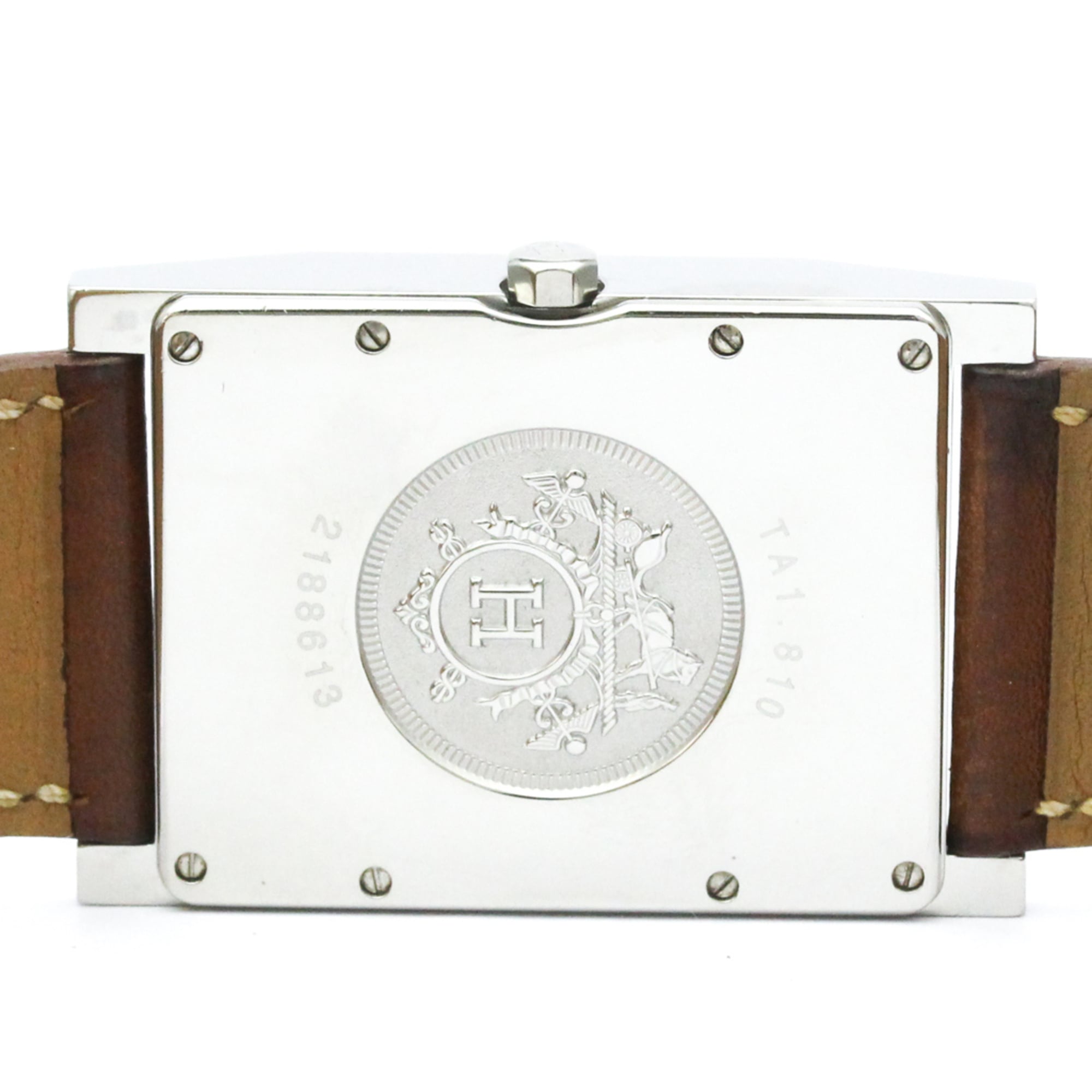 Hermes Tandem TA1.810 Silver Dial 31mm Watch