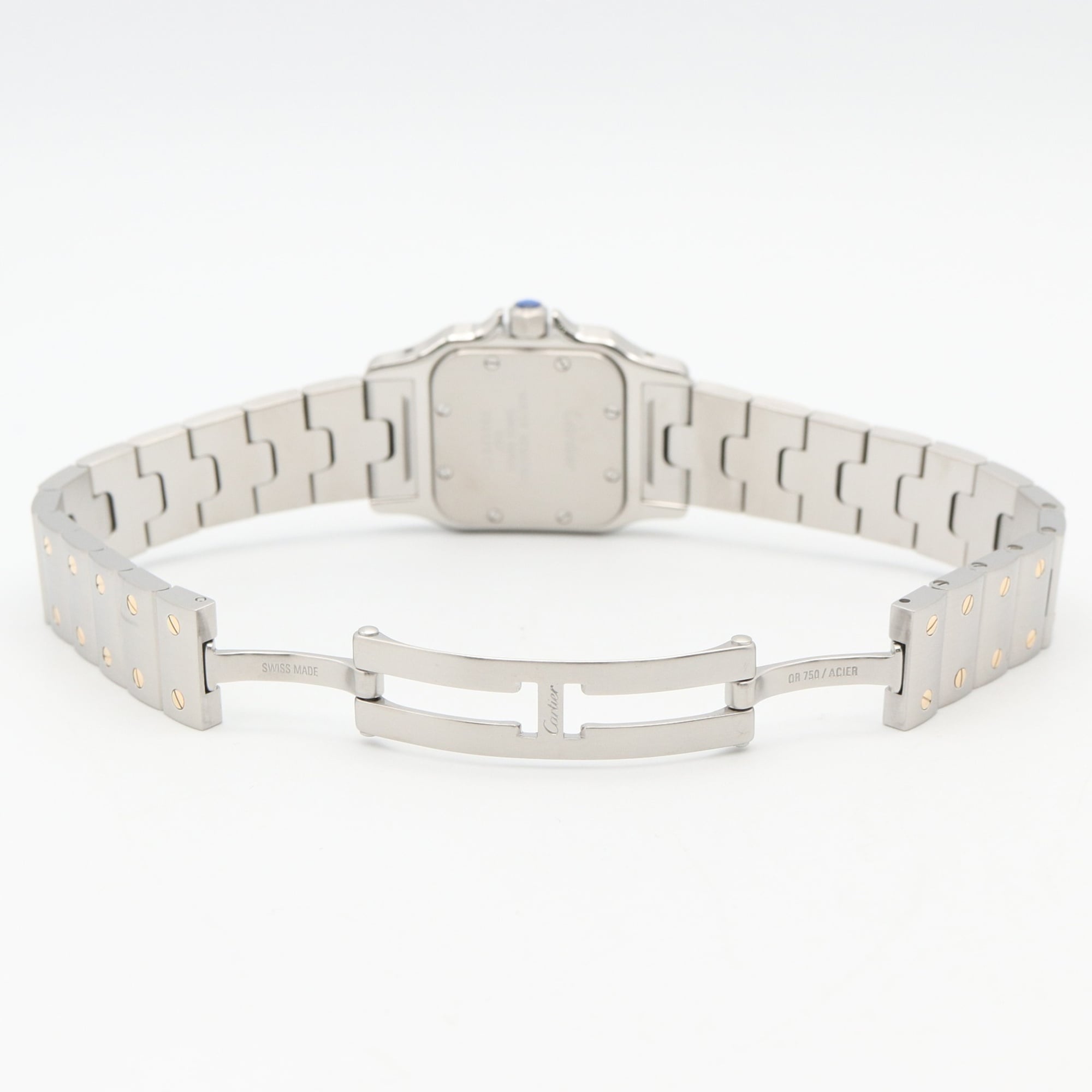 Cartier Santos Galbee SM W20012C4 Silver Dial 23mm Watch