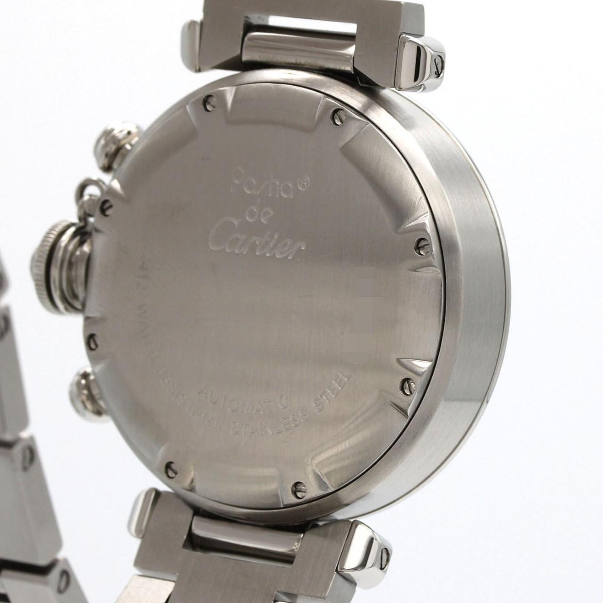 Cartier Pasha W31048M7 Black Dial 36mm Watch