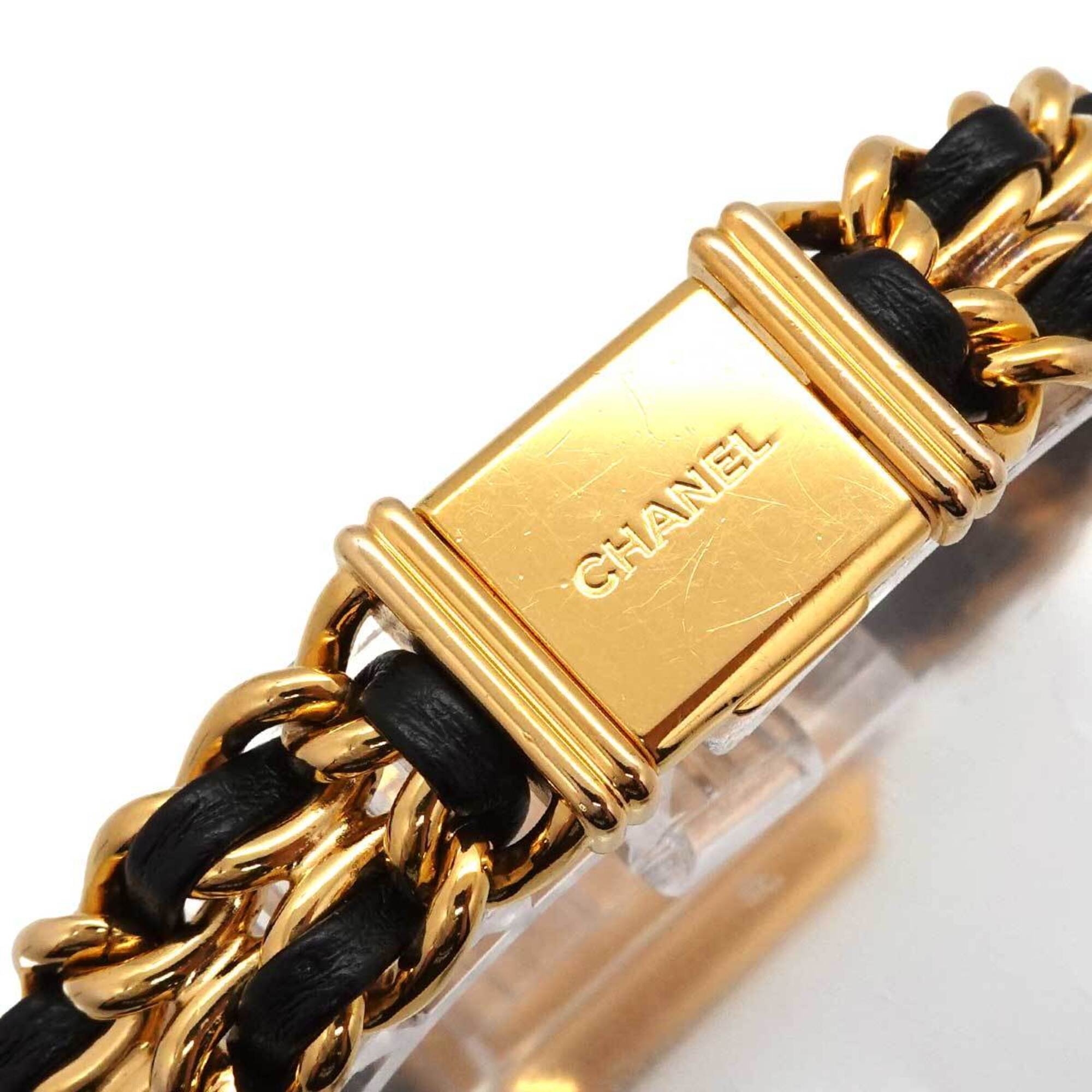 Chanel Premiere H0001 Black Dial 20mm Watch