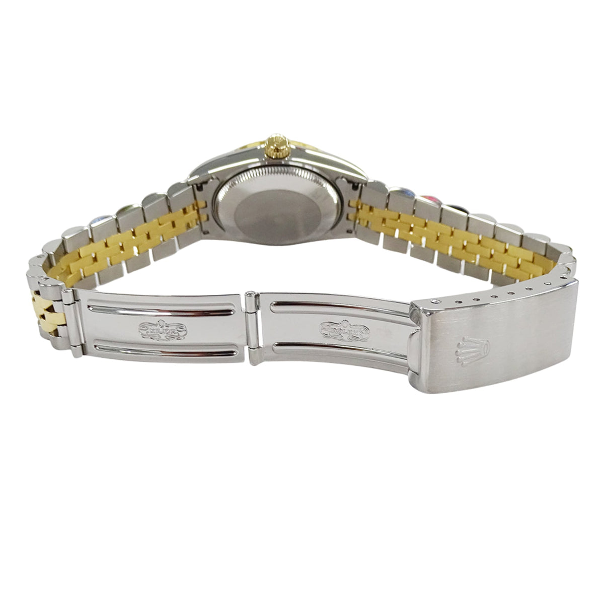 Rolex Datejust 68273 U, goldenes Zifferblatt, 30 mm Uhr