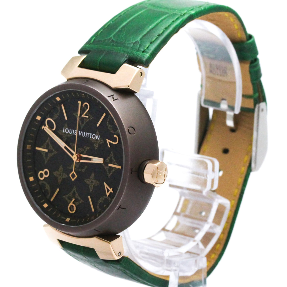 Montre Louis Vuitton Tambour QA139Z Brun Cadran 39mm