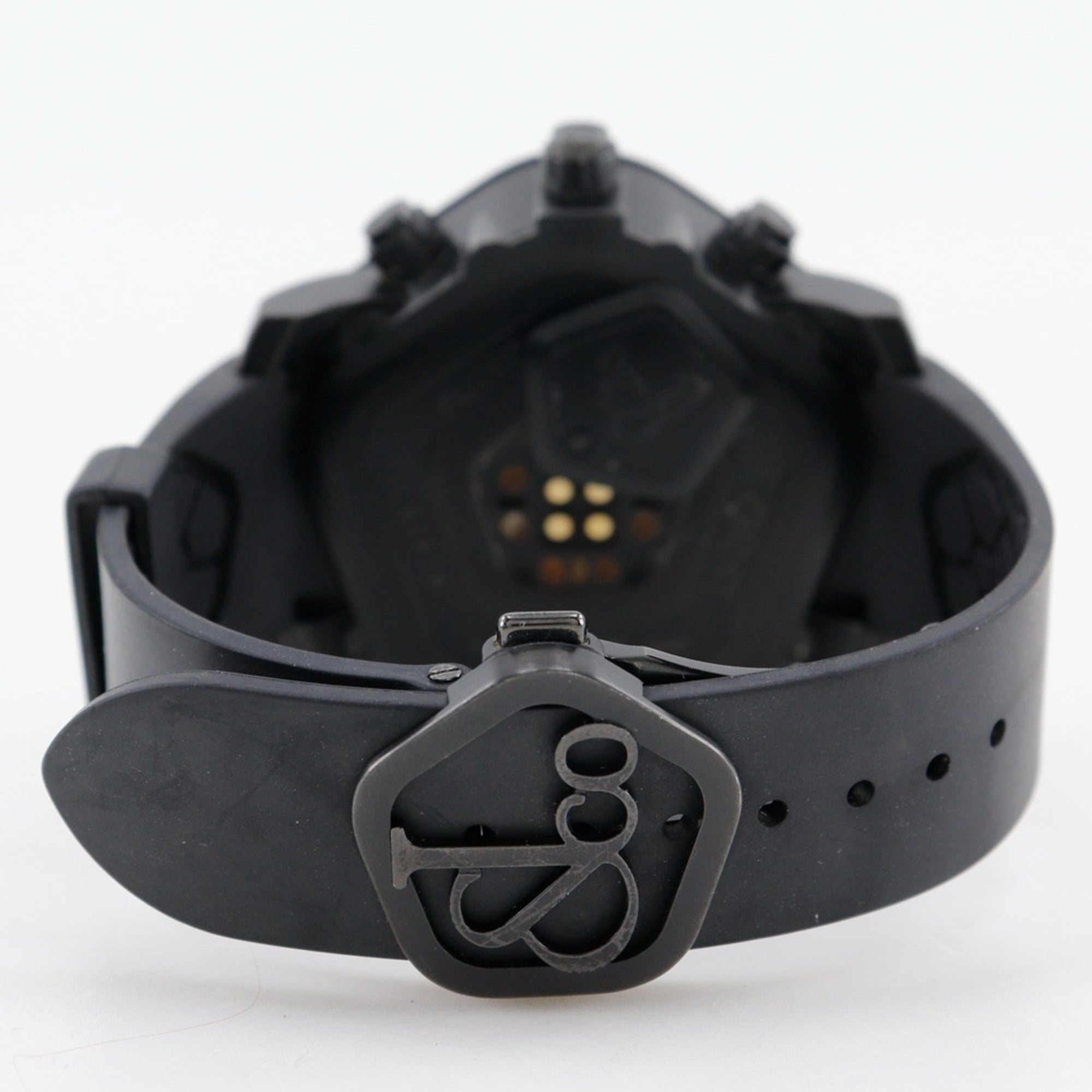JACOB &amp; CO 5 Time Zone Ghost Watch GMT JC-GST-WHD Edelstahl x KautschukSchwarz Zifferblatt Smartwatch QuarzSmartwatch Herrenuhr