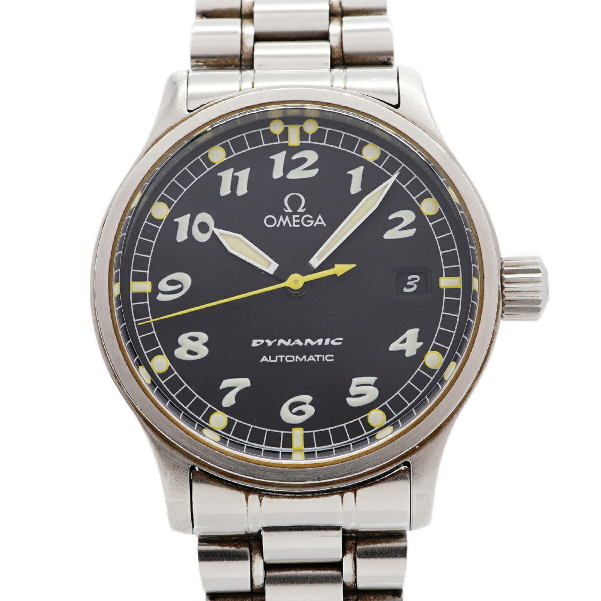 Omega Dynamic 5200.5 Black Dial 36mm Watch