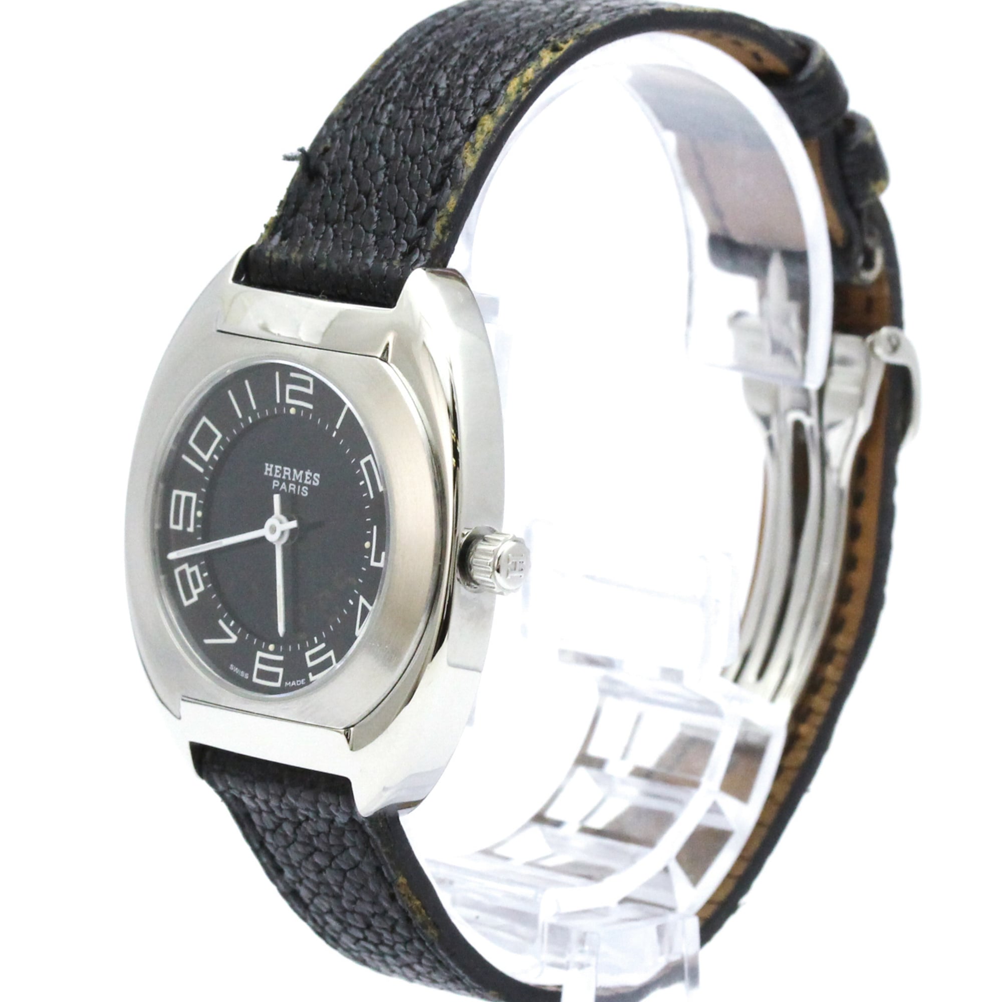 Hermes Espace ES1.210 Black Dial 31mm Watch